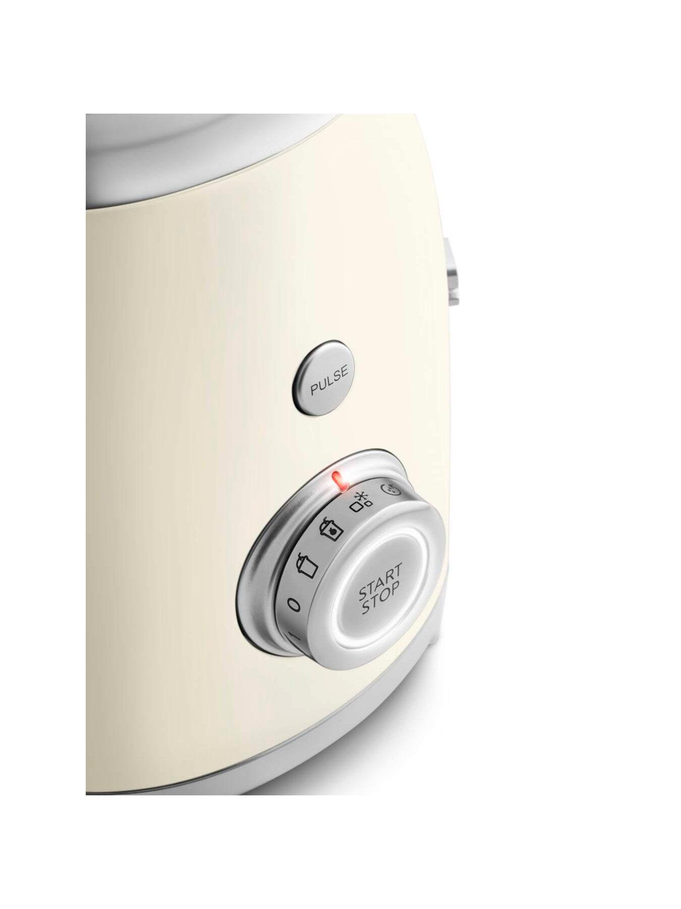 Smeg BLF03 Retro Style Jug Blender, 1.5 Litre, 800W - Cream | Very