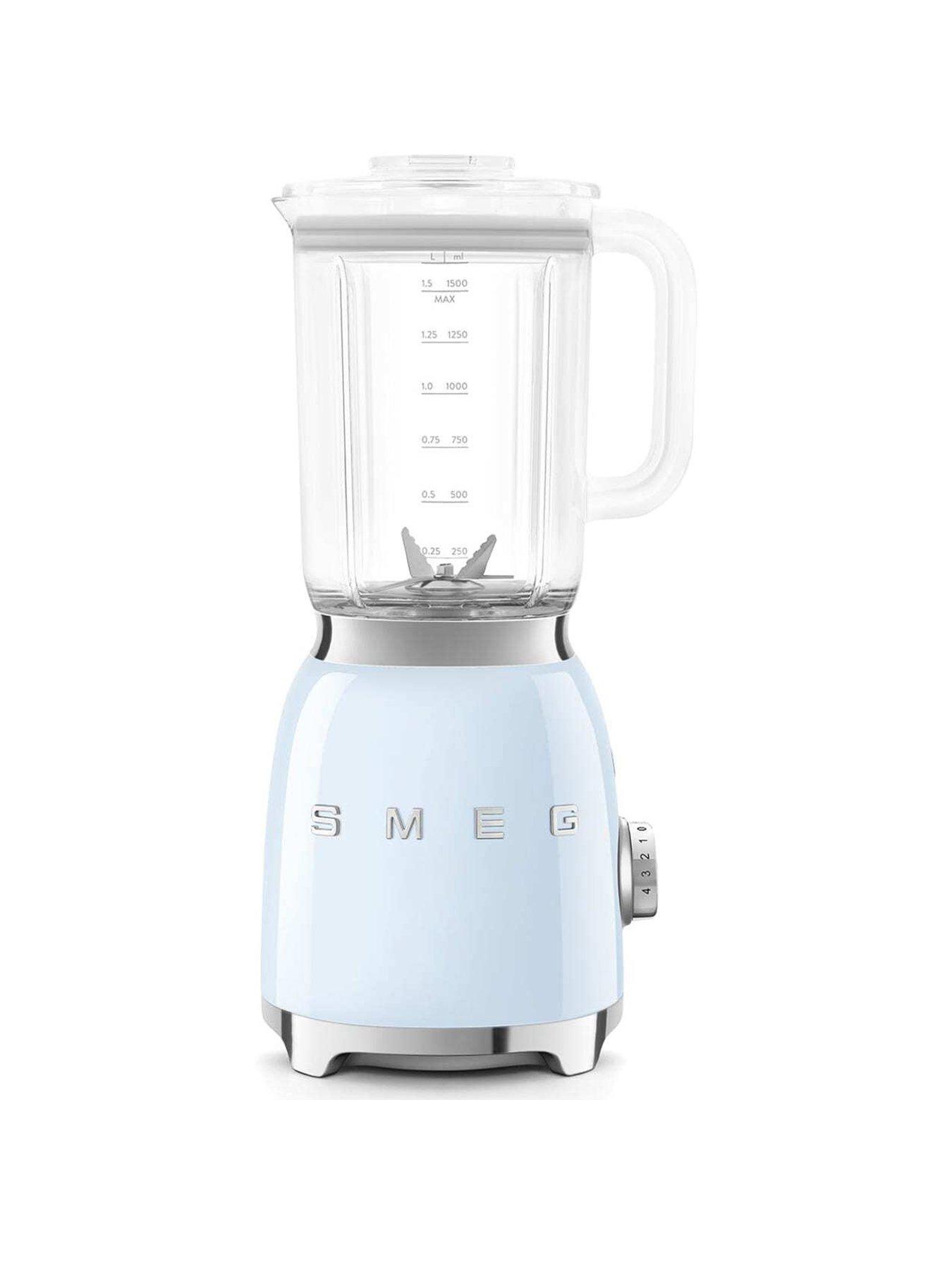 Smeg BLF03 Retro Style Jug Blender, 1.5 Litre, 800W - Pastel Blue