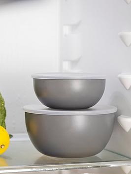 kitchenaid set of 4 prep bowls with lids