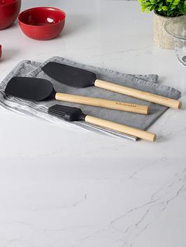 Product photograph of Kitchenaid 3 Piece Bamboo Baking Set from very.co.uk