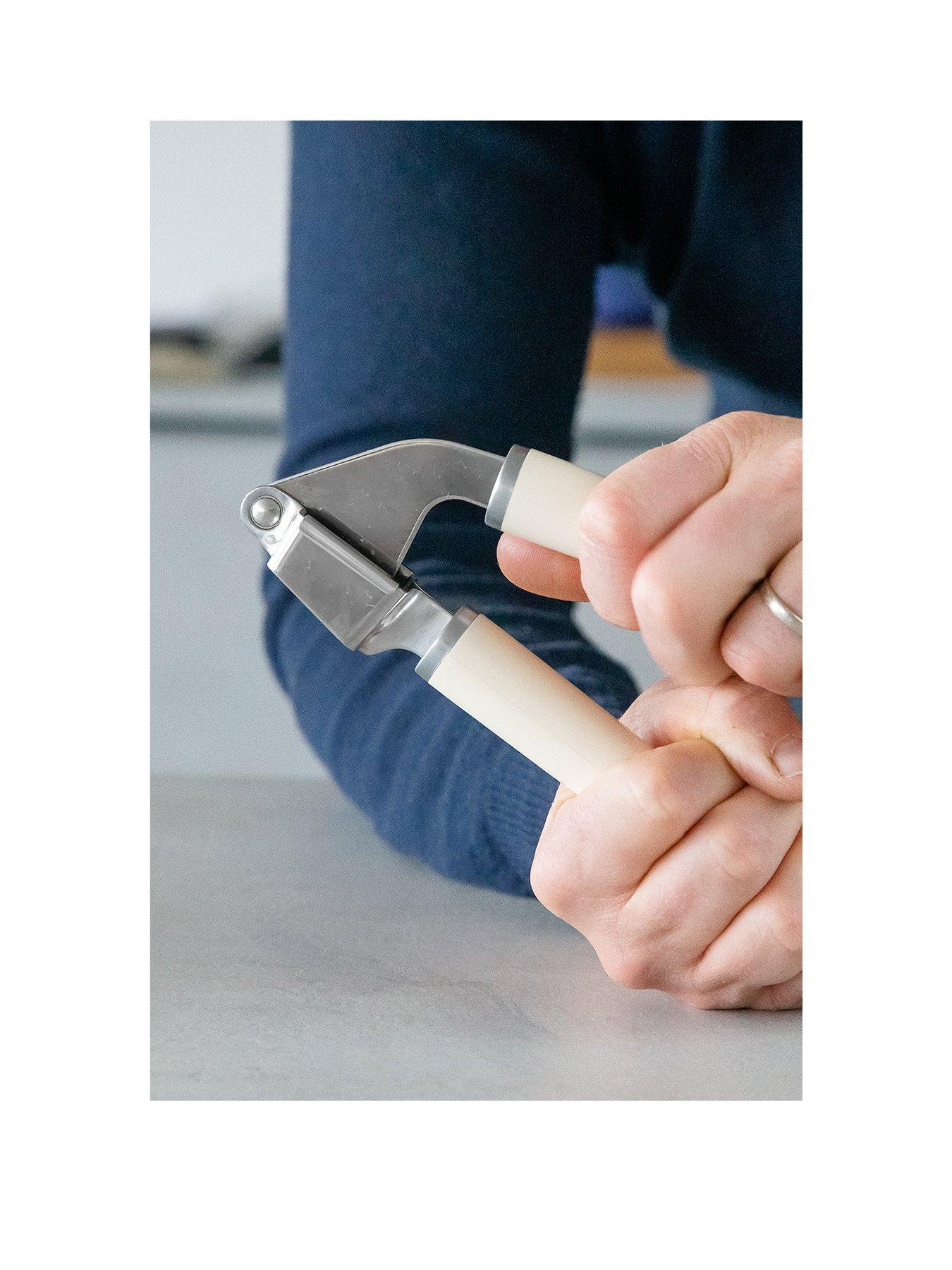 Image 2 of 5 of KitchenAid Core Garlic Press - Almond Cream
