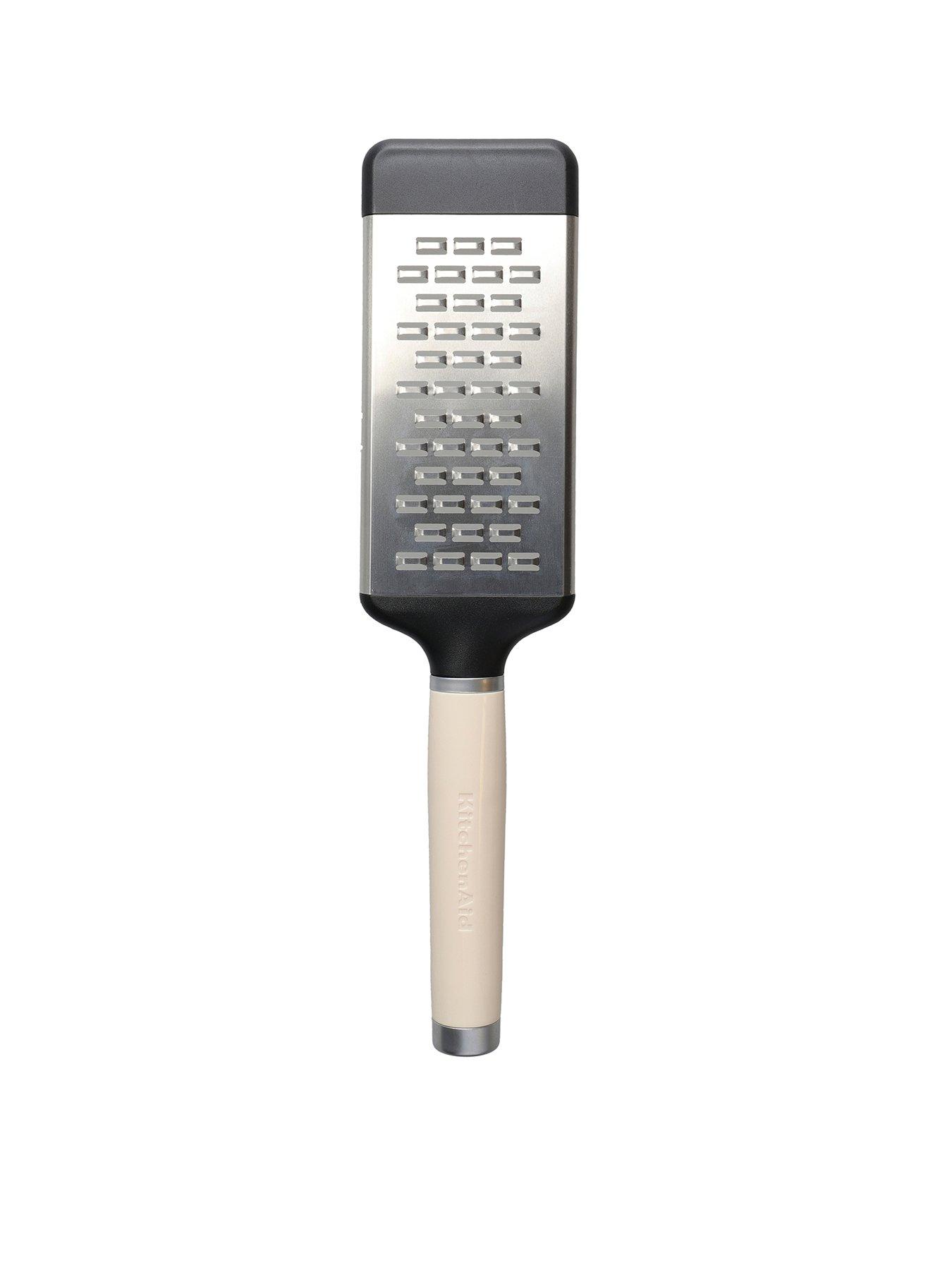 Image 2 of 5 of KitchenAid Core Etched Grater in Almond Cream