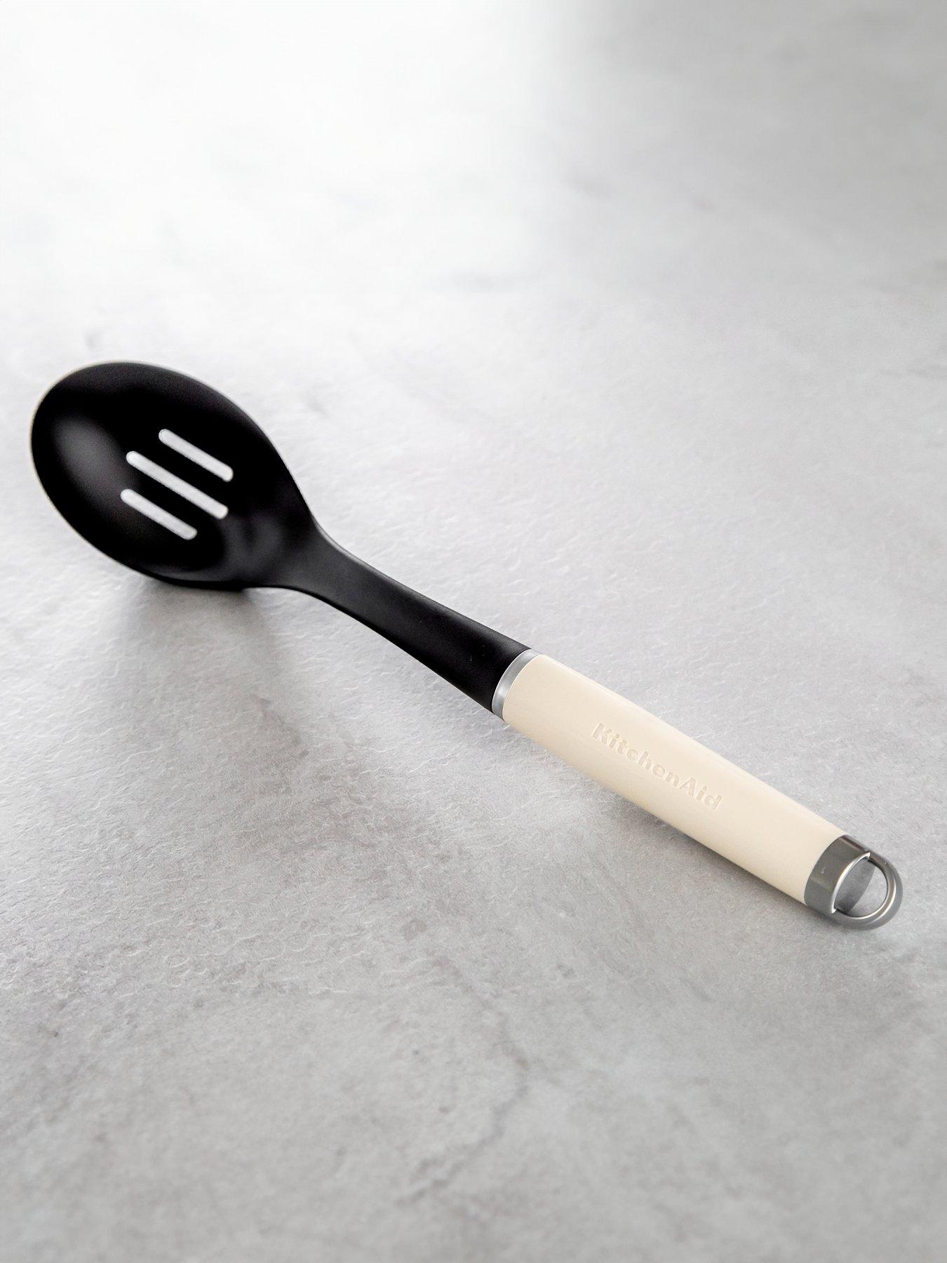 undefined Core Slotted Spoon - Almond Cream