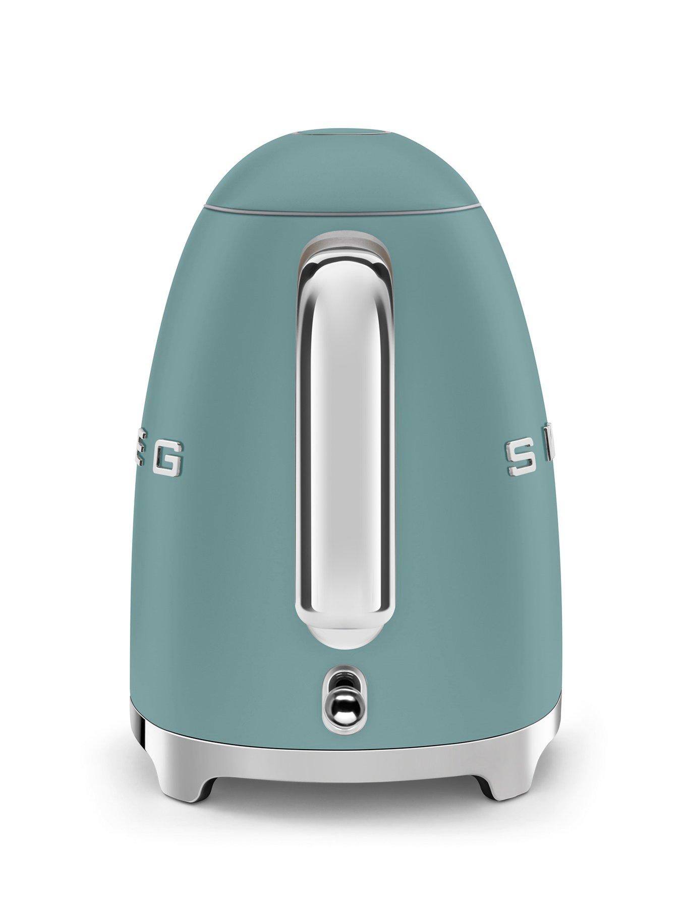 Smeg KLF03 Retro Style Jug Kettle, 300W, 1.7L - Matte Emerald Green ...