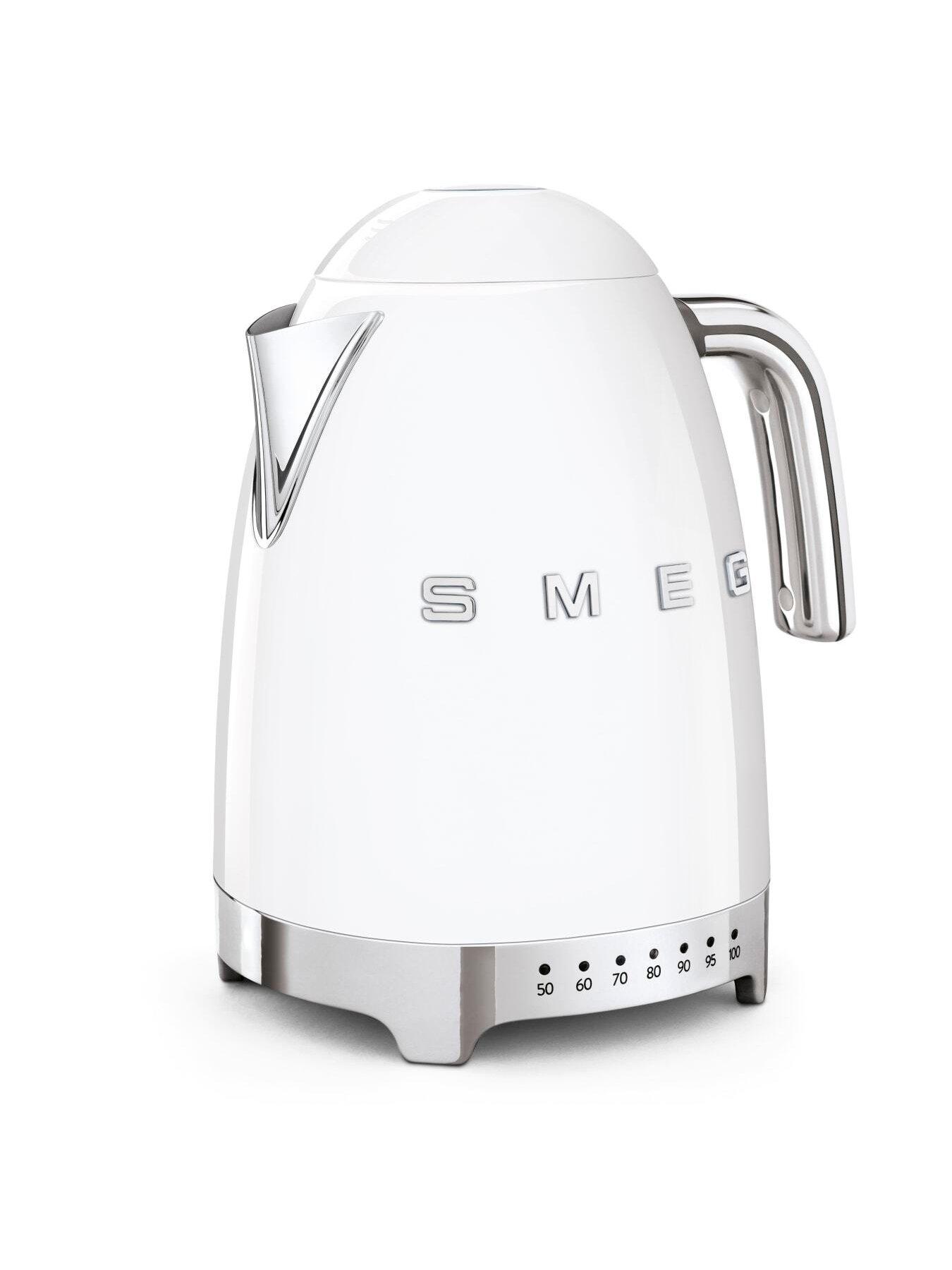 Smeg KLF04 Retro Style Jug Kettle, 3000W, 1.7L White Very.co.uk