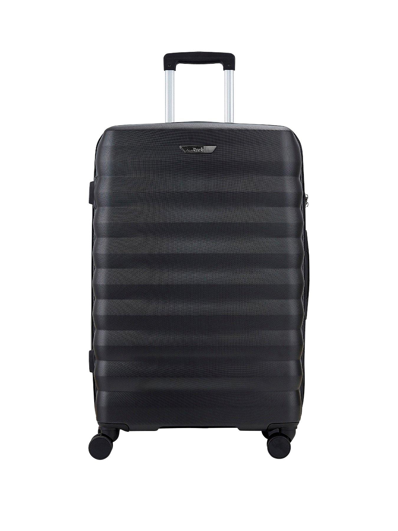 Image 2 of 5 of Rock Luggage Berlin 8 Wheel Hardshell Large Suitcase - Black
