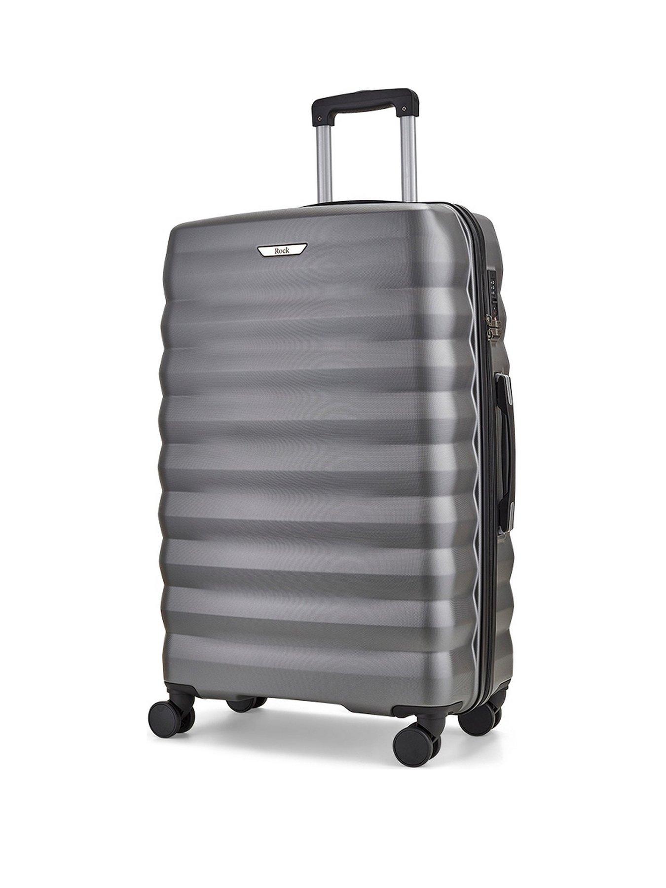 Image 2 of 6 of Rock Luggage Berlin 8 Wheel Hardshell Large Suitcase - Charcoal