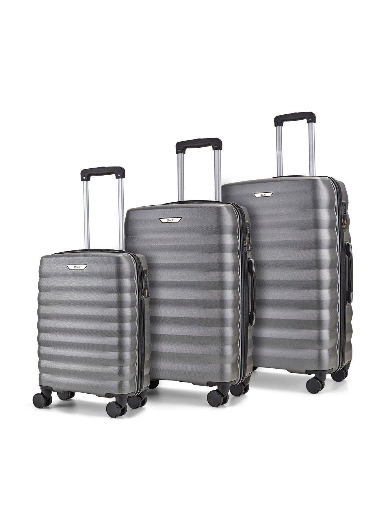 Image 6 of 6 of Rock Luggage Berlin 8 Wheel Hardshell Large Suitcase - Charcoal