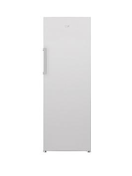 Product photograph of Beko Lsp4671w Tall Larder Fridge - White from very.co.uk