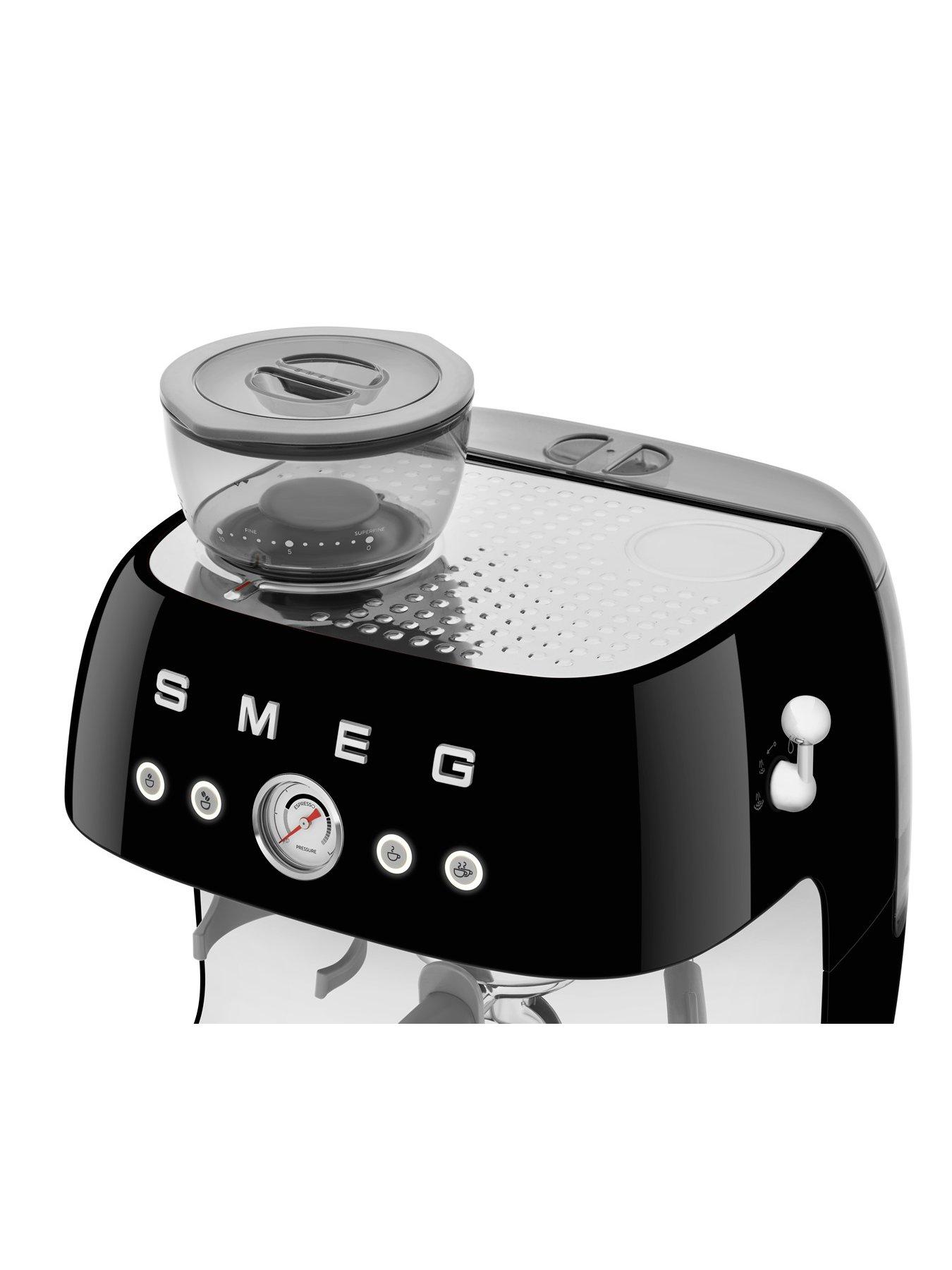 Smeg 150W Retro Coffee Grinder Black CGF01BL
