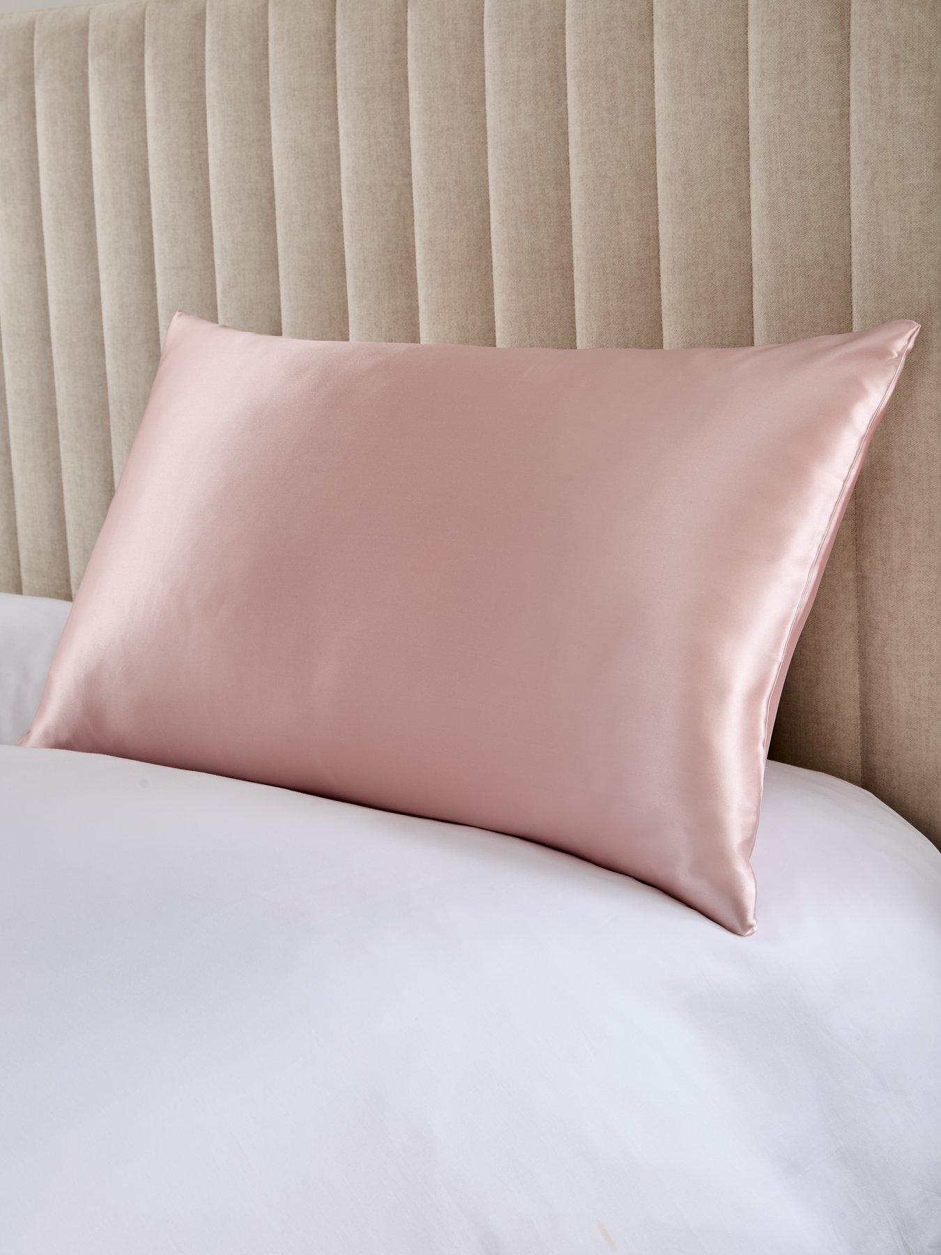 Image 1 of 5 of The Very Collection Mulberry Silk Single&nbsp;Pillowcase - Pink