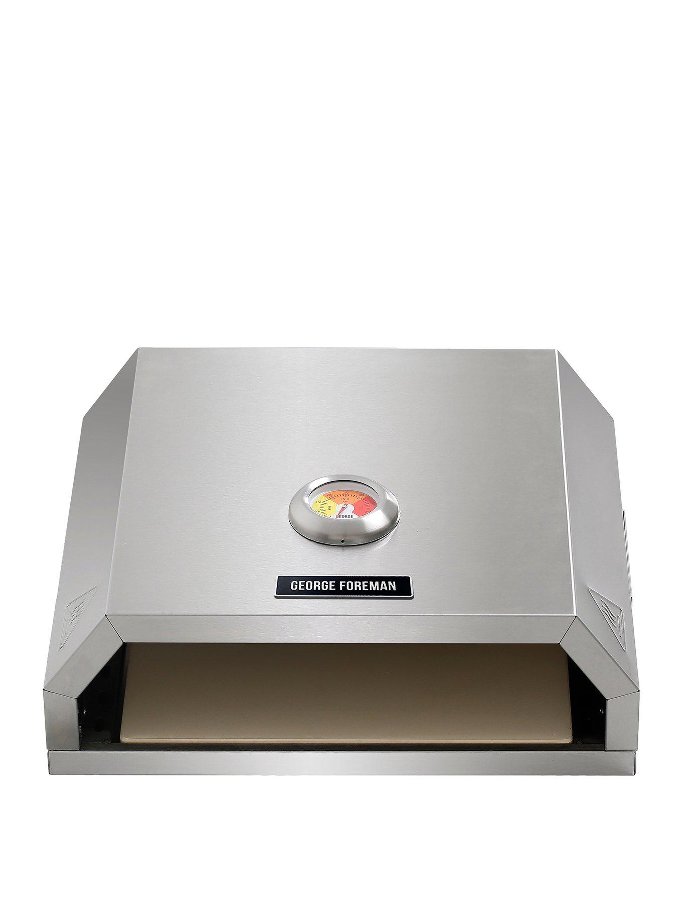 Image 2 of 6 of George Foreman BBQ Topper Pizza Oven