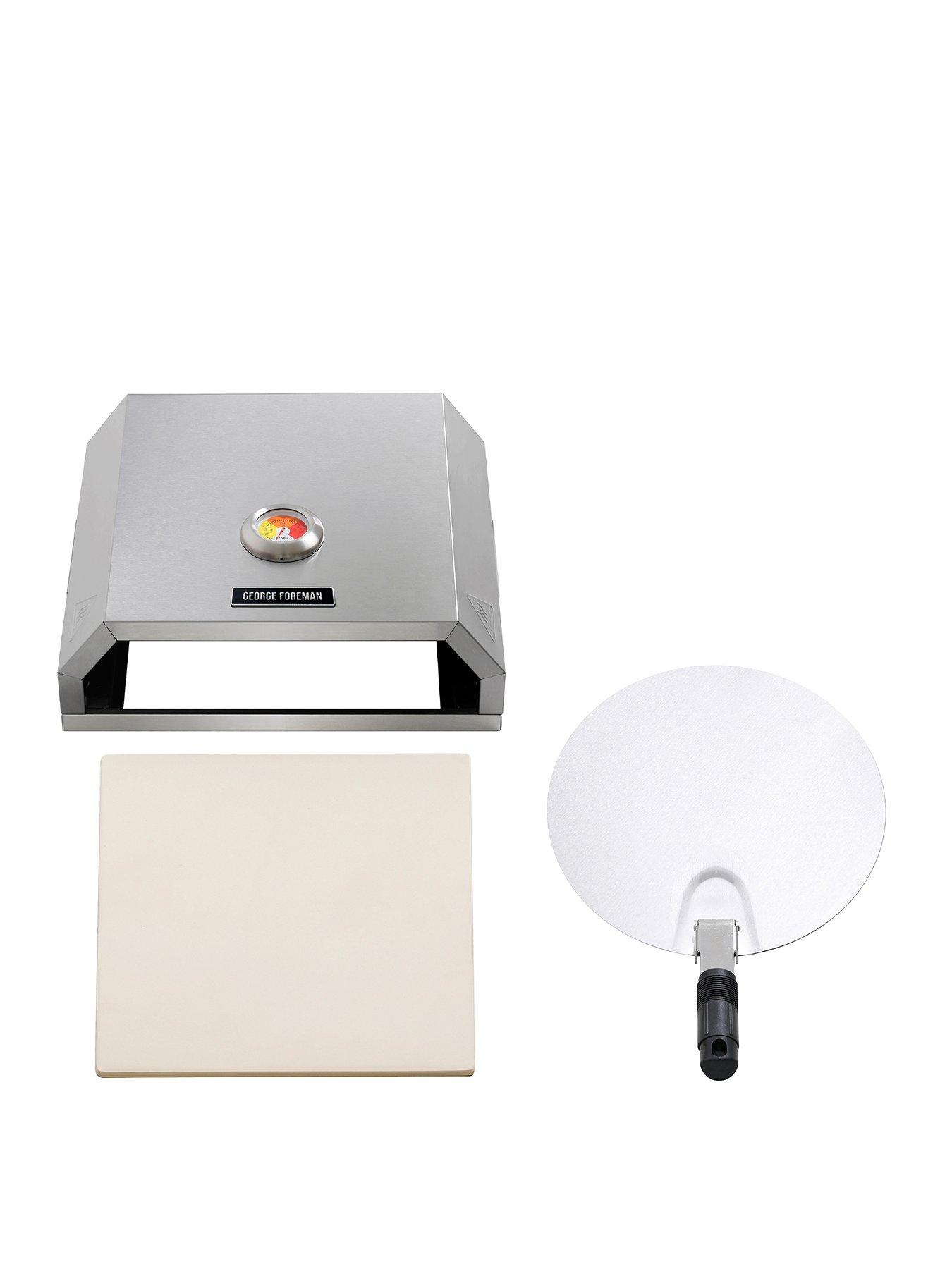 Image 3 of 6 of George Foreman BBQ Topper Pizza Oven