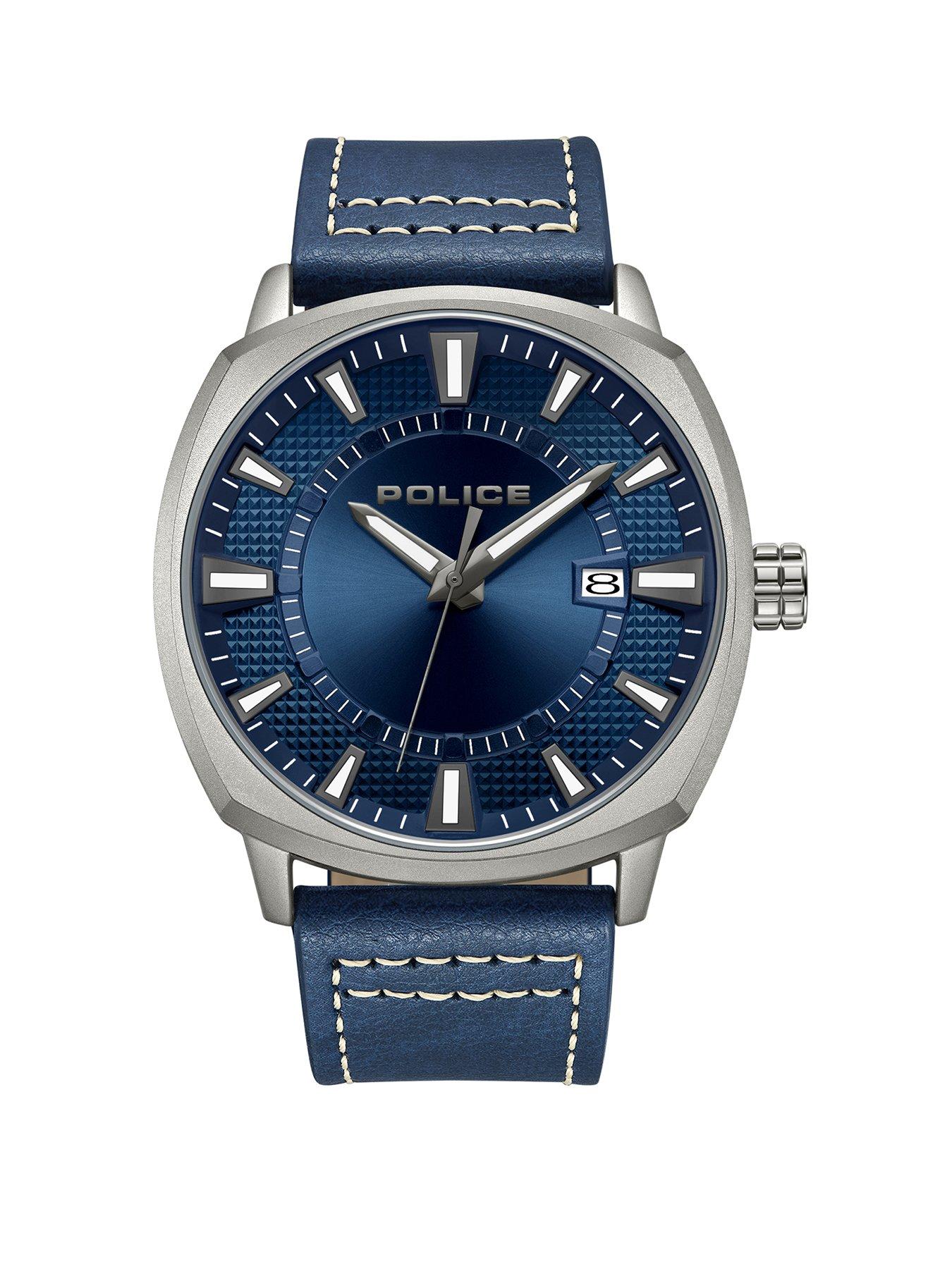 Police navy cheap watch