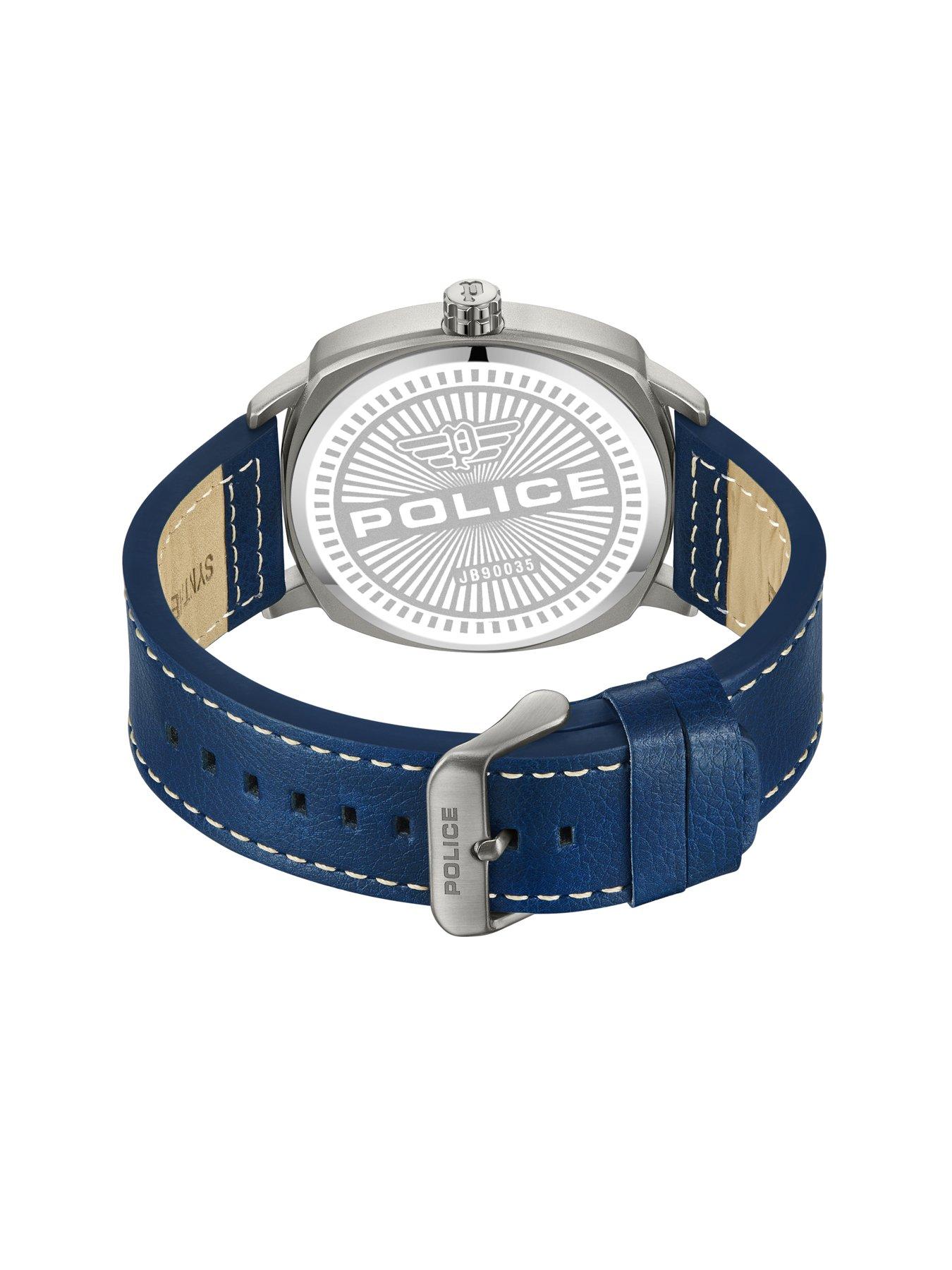 Police hot sale navy watch