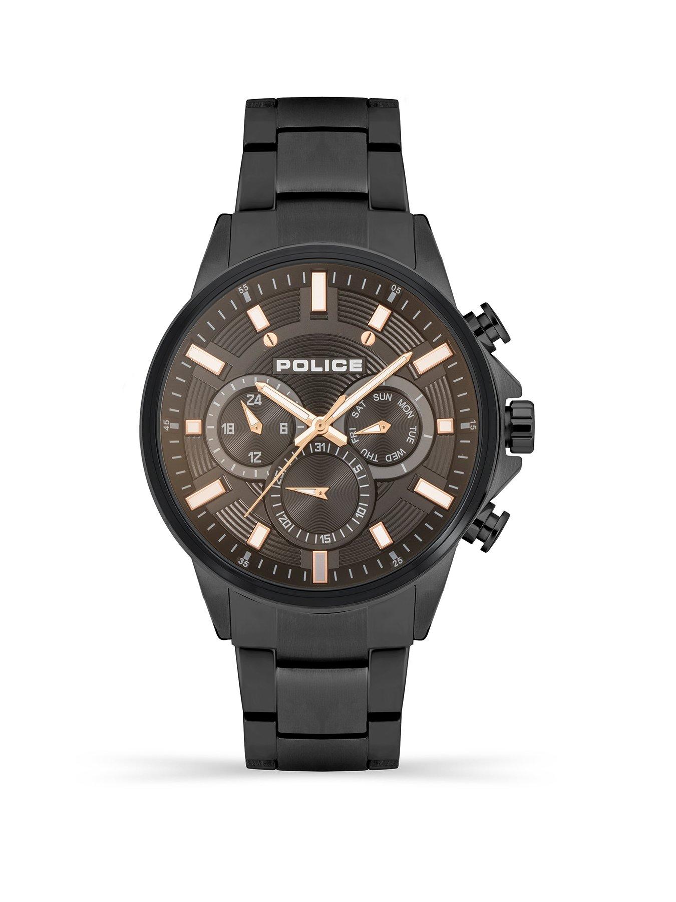 Police Kismet Black Multi Dial Blt Watch