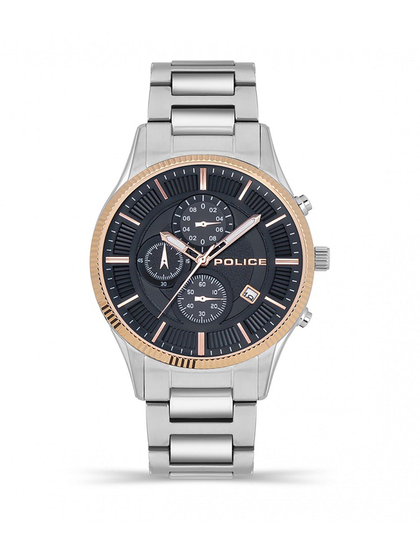 Product photograph of Police Vault Tt Chrono Blt Watch from very.co.uk