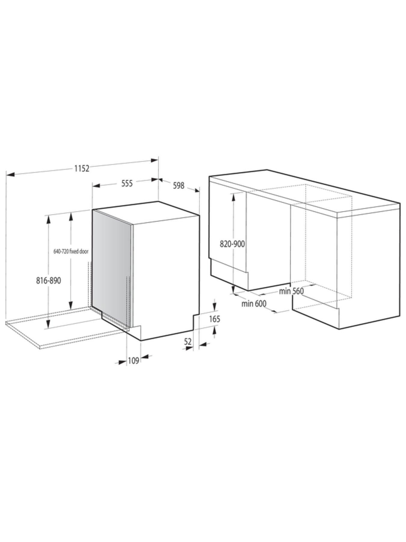 Hisense HV642C60UK Fullsize 14-Place Settings Fully Integrated 15 ...