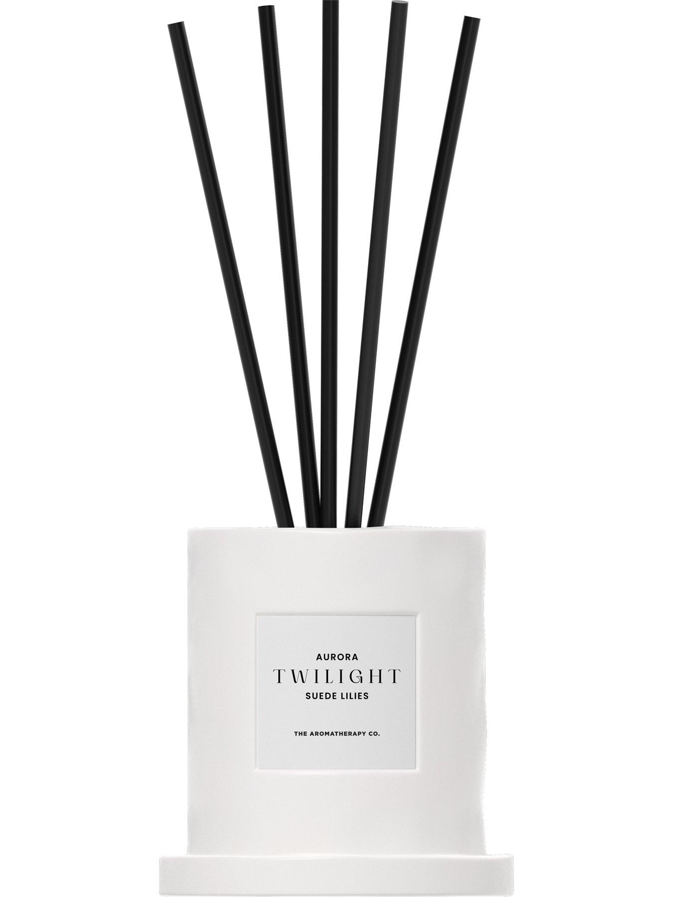 The Aromatherapy Co. Aurora 150ml Twilight Diffuser Suede Lilies very