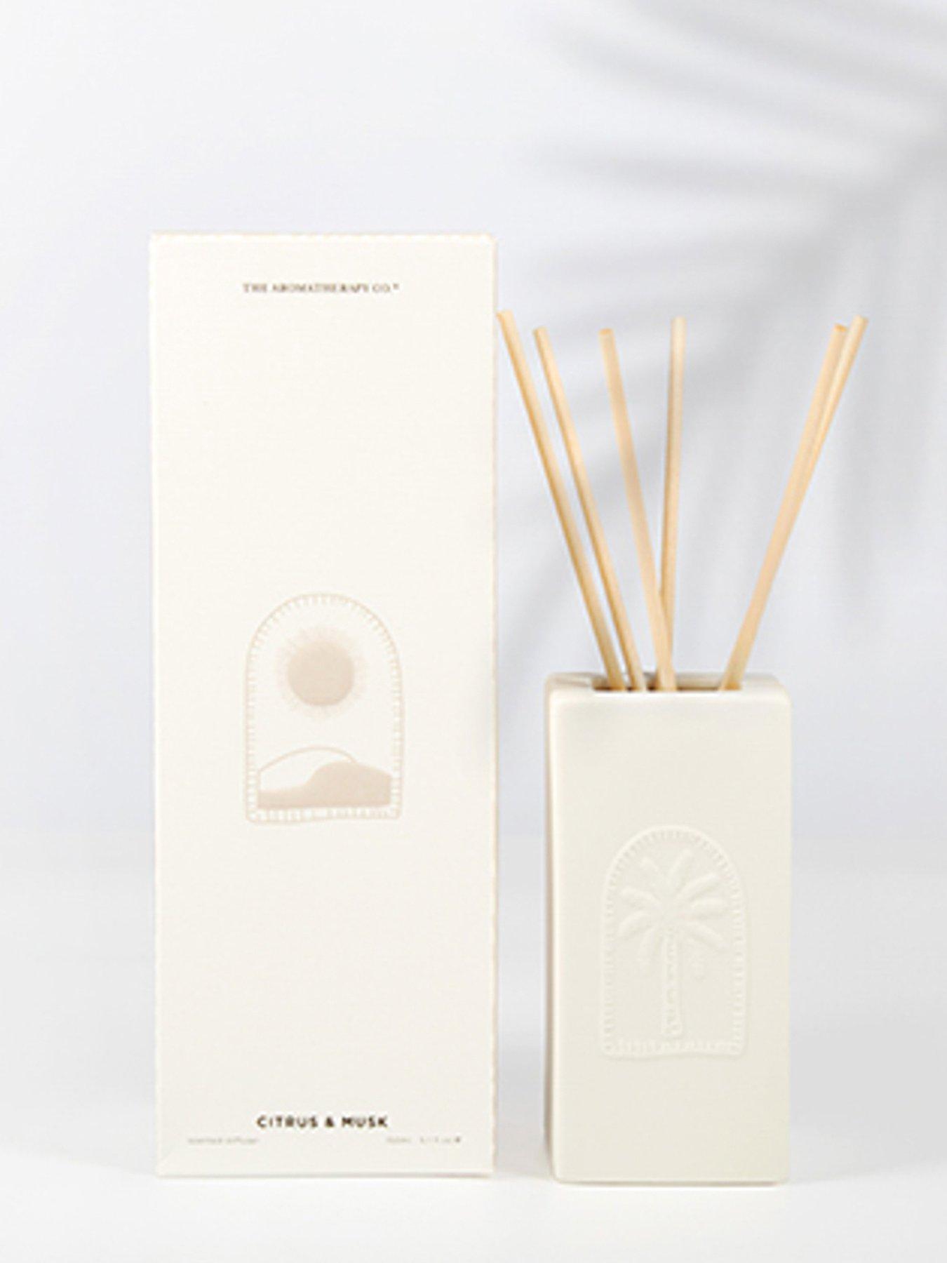 Product photograph of The Aromatherapy Co Sunset 150ml Diffuser - Citrus Amp Musk from very.co.uk