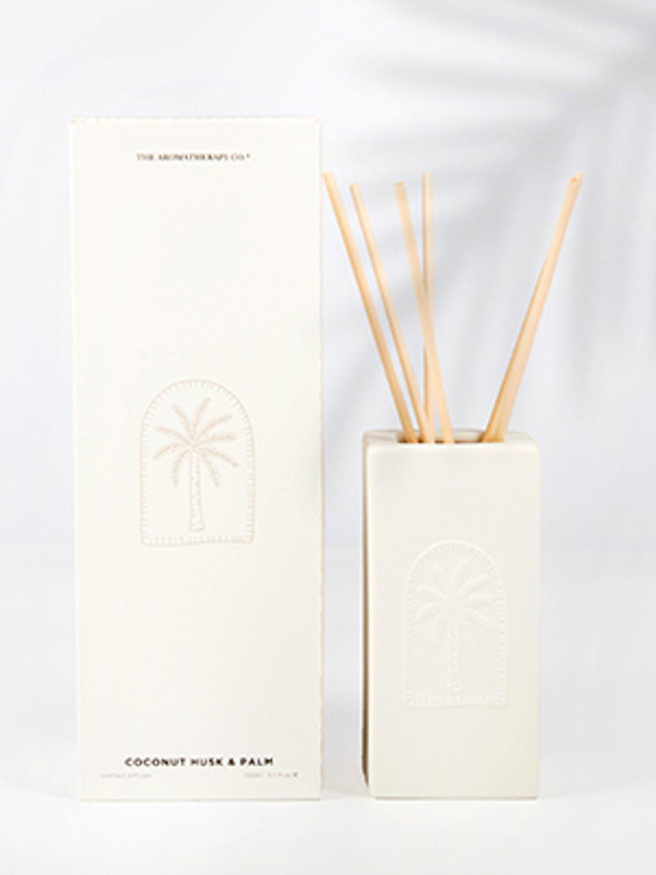 Product photograph of The Aromatherapy Co Sunset 150ml Diffuser - Coconut Husk Amp Palm from very.co.uk
