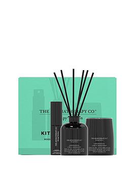 Product photograph of The Aromatherapy Co Therapy Kitchen Refresh Fragrance Trio Set - Lemongrass Lime Amp Bergamot from very.co.uk