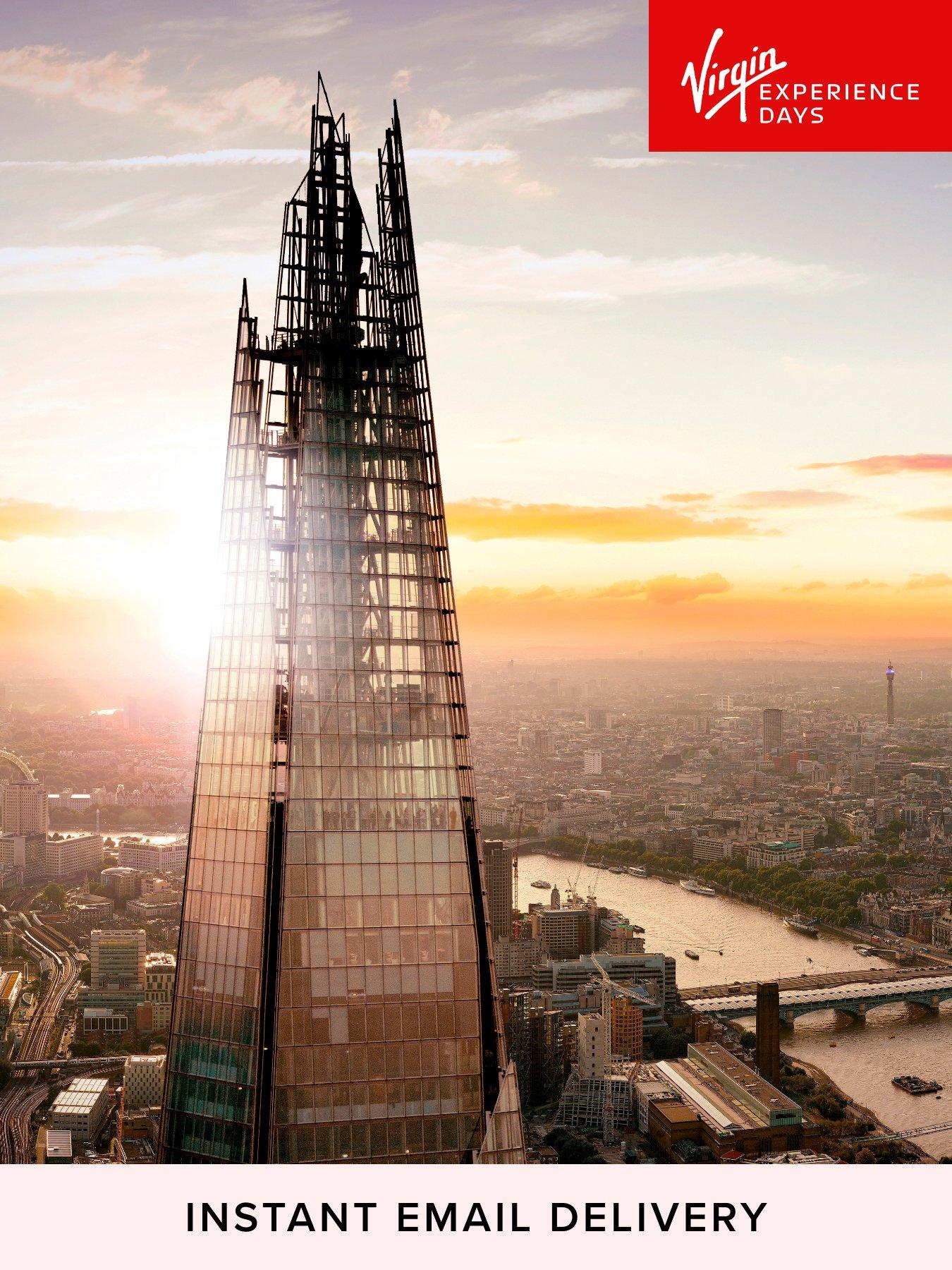 Virgin Experience Days Visit to The View from The Shard with Champagne for Two, London