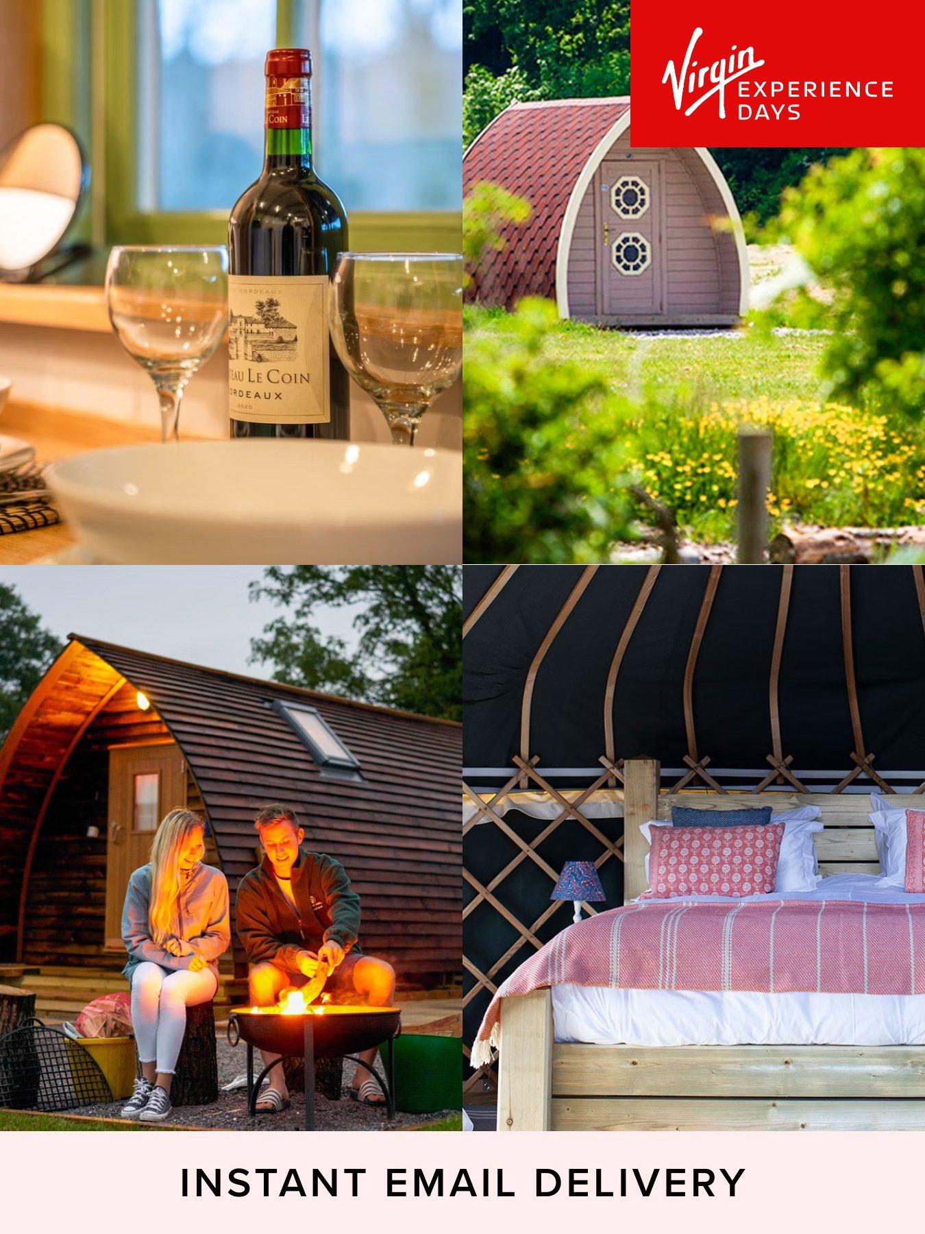 Virgin Experience Days One Night Glamping Break Collection - 4 Options To Choose From