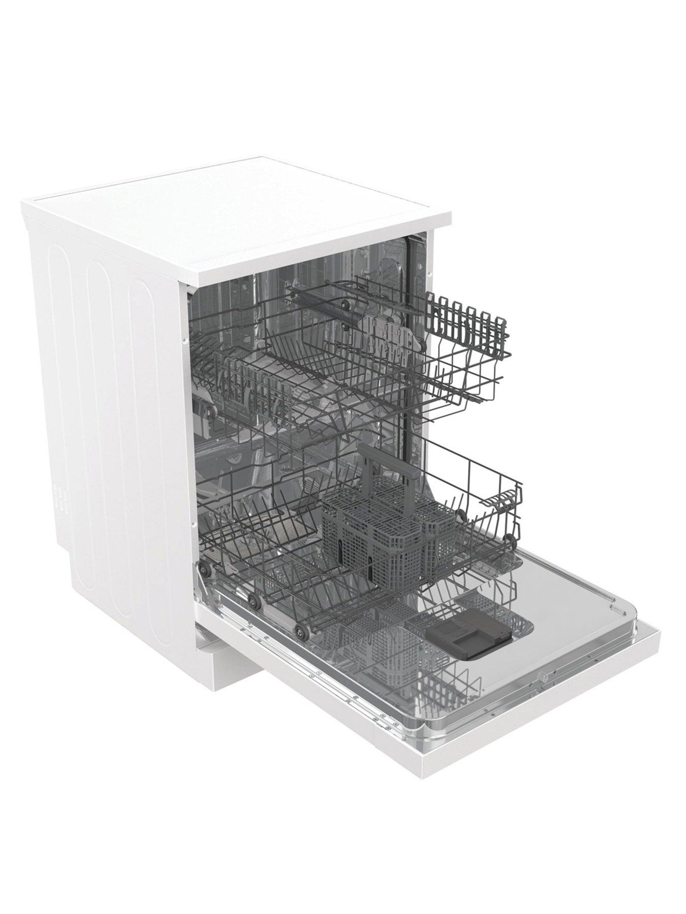 Image 3 of 7 of Hisense HS642D90WUK Fullsize 14-Place Settings 15-Minute Quick Wash Dishwasher - White