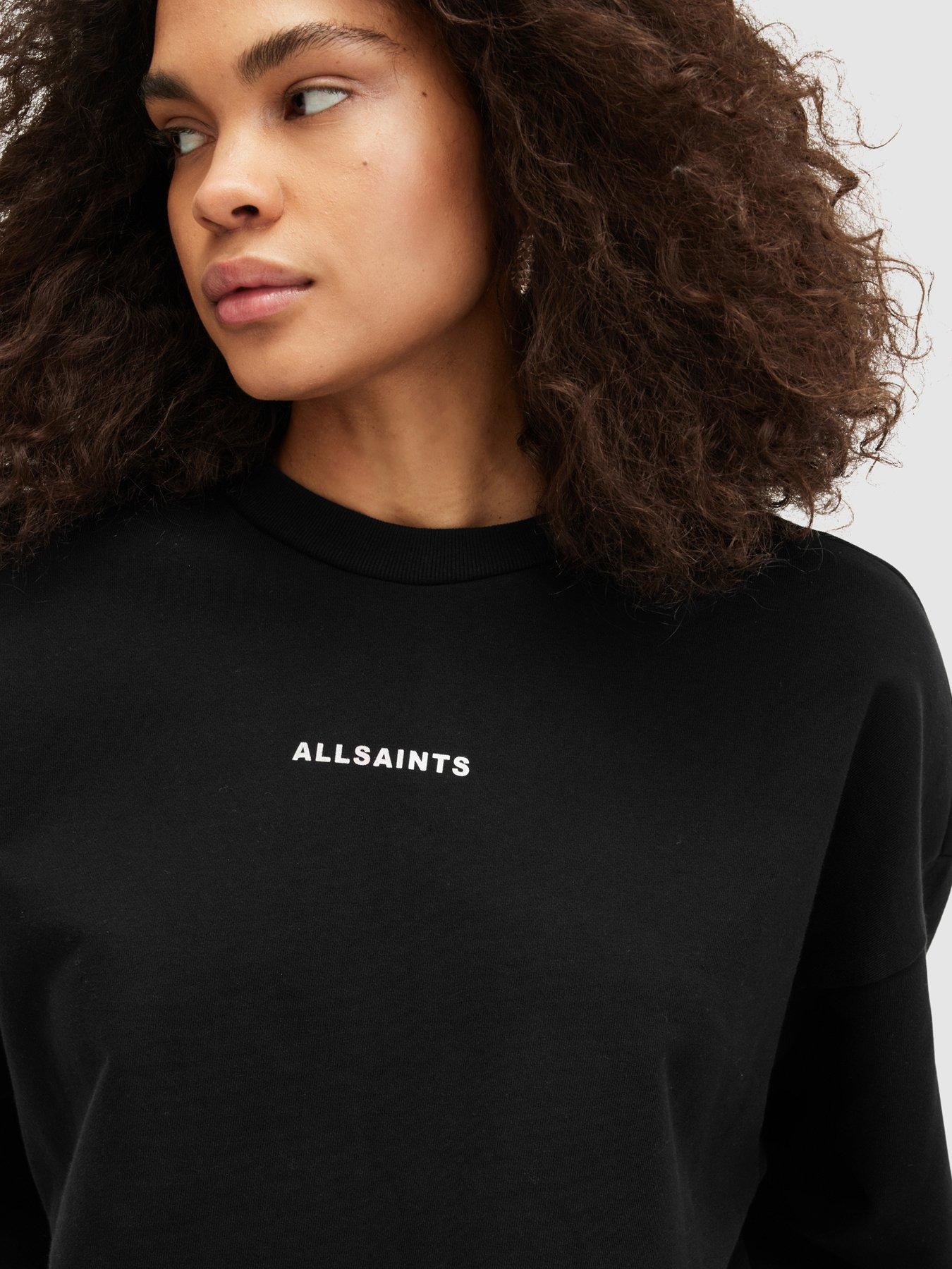 AllSaints Disc Lila Sweat | Very.co.uk