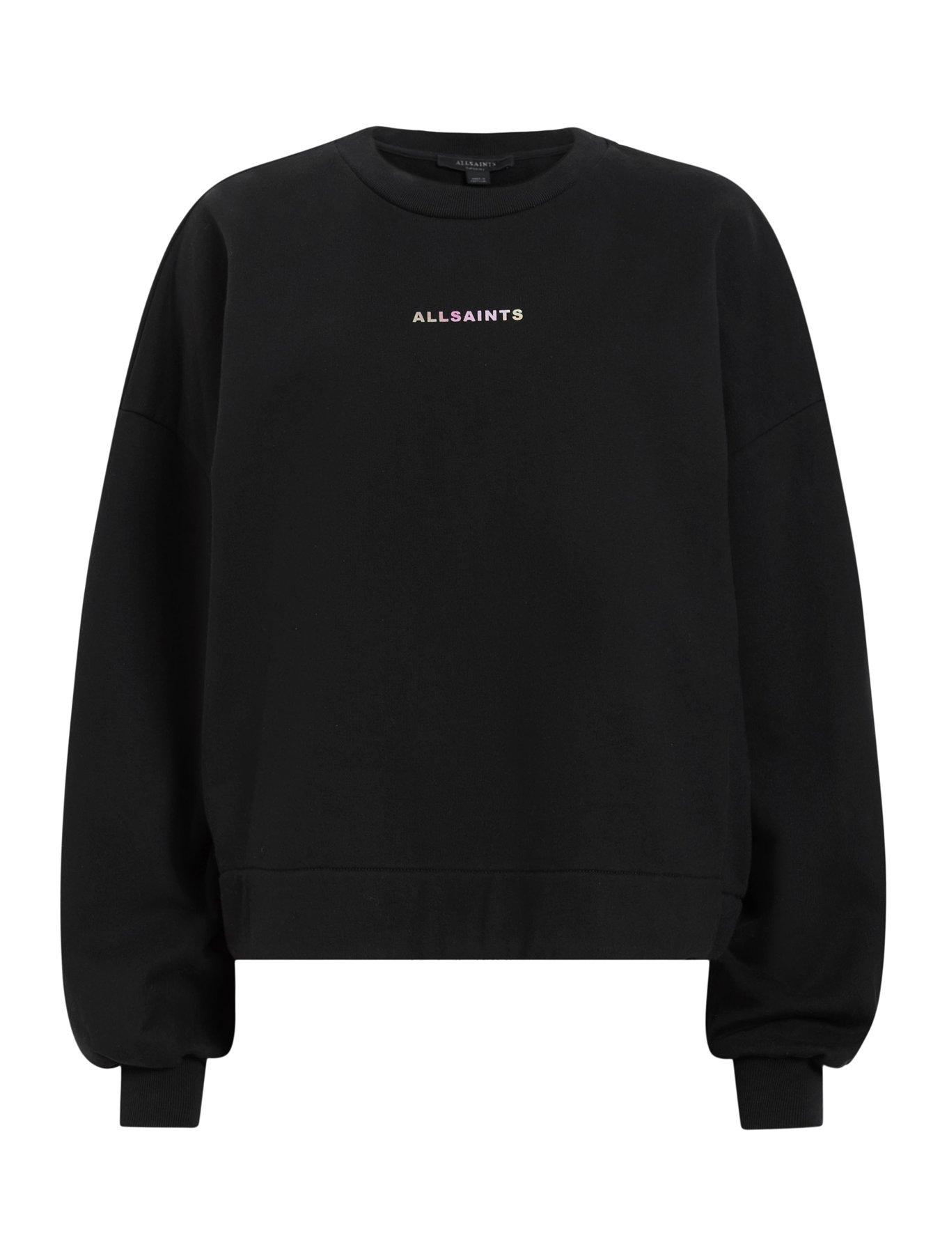 AllSaints Disc Lila Sweat | Very.co.uk