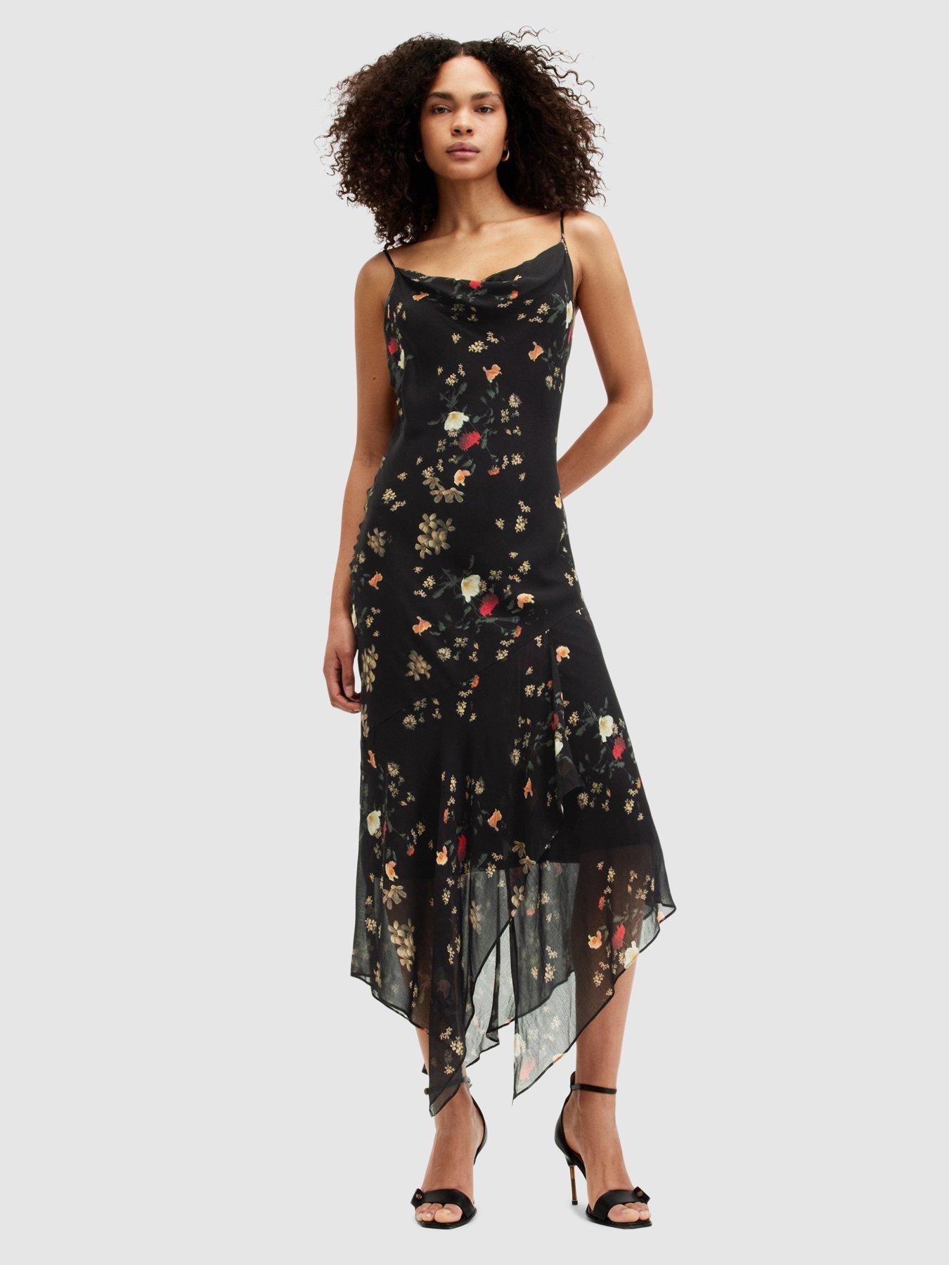 undefined Charlotte Kora Dress - Black