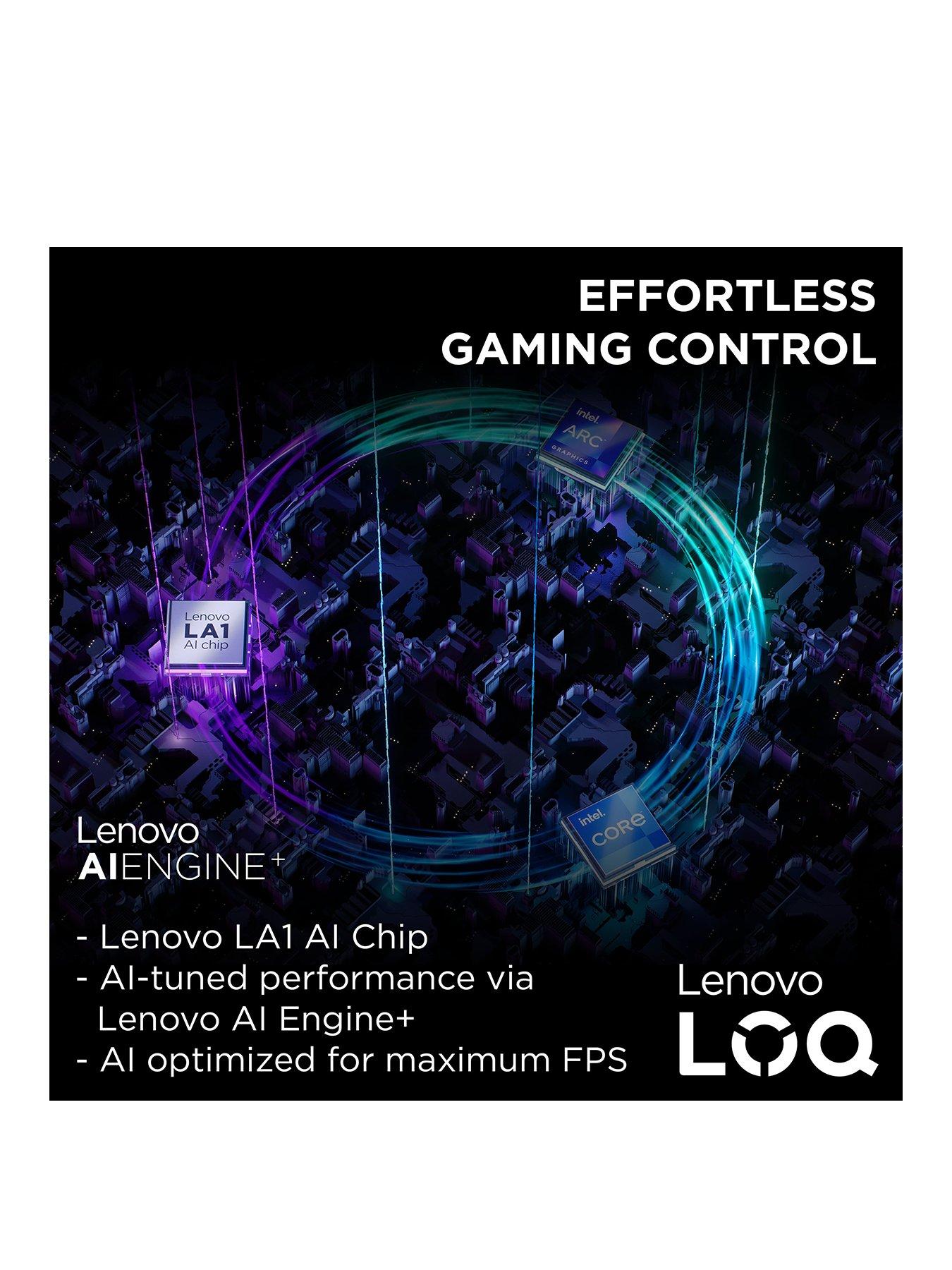 Image 3 of 7 of Lenovo LOQ Gaming Laptop - 15.6in FHD - Intel Core i5 - Intel Arc - 16GB RAM, 512GB SSD