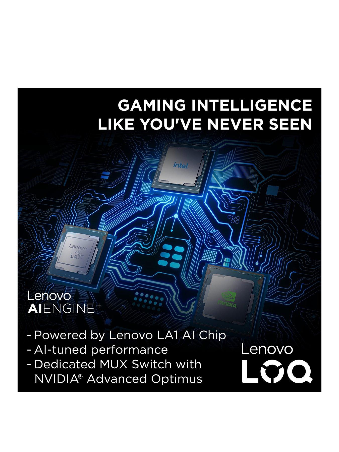 Lenovo LOQ Gaming Laptop - 15.6in FHD, RTX 4050, Intel Core i5, 16GB RAM,  512GB SSD