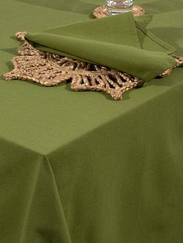 Product photograph of Esselle Avon 100 Cotton Olive Napkins 2 Pk from very.co.uk