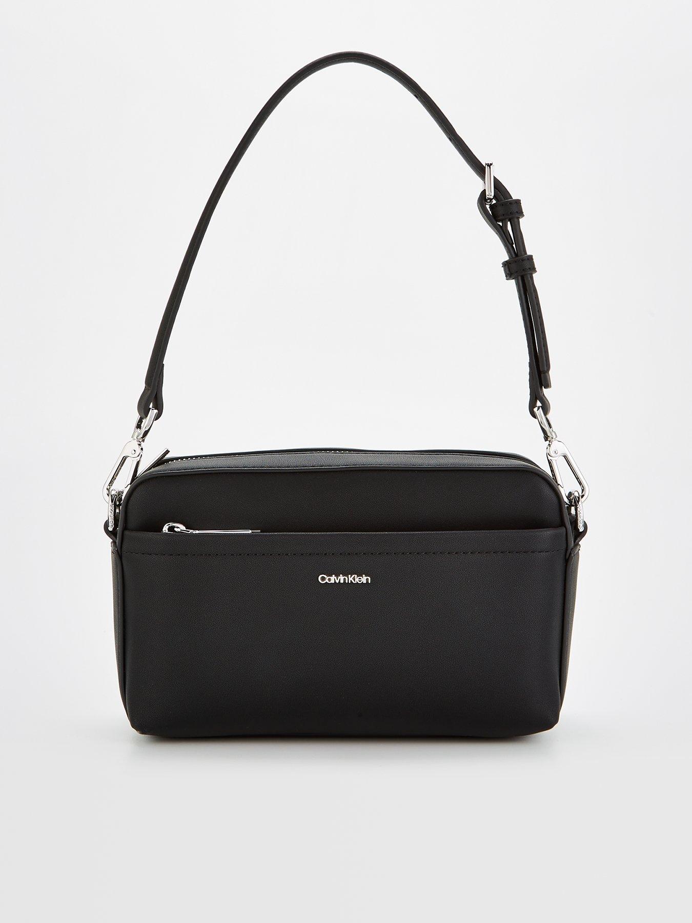 Convertible Shoulder Crossbody Camera Bag Black