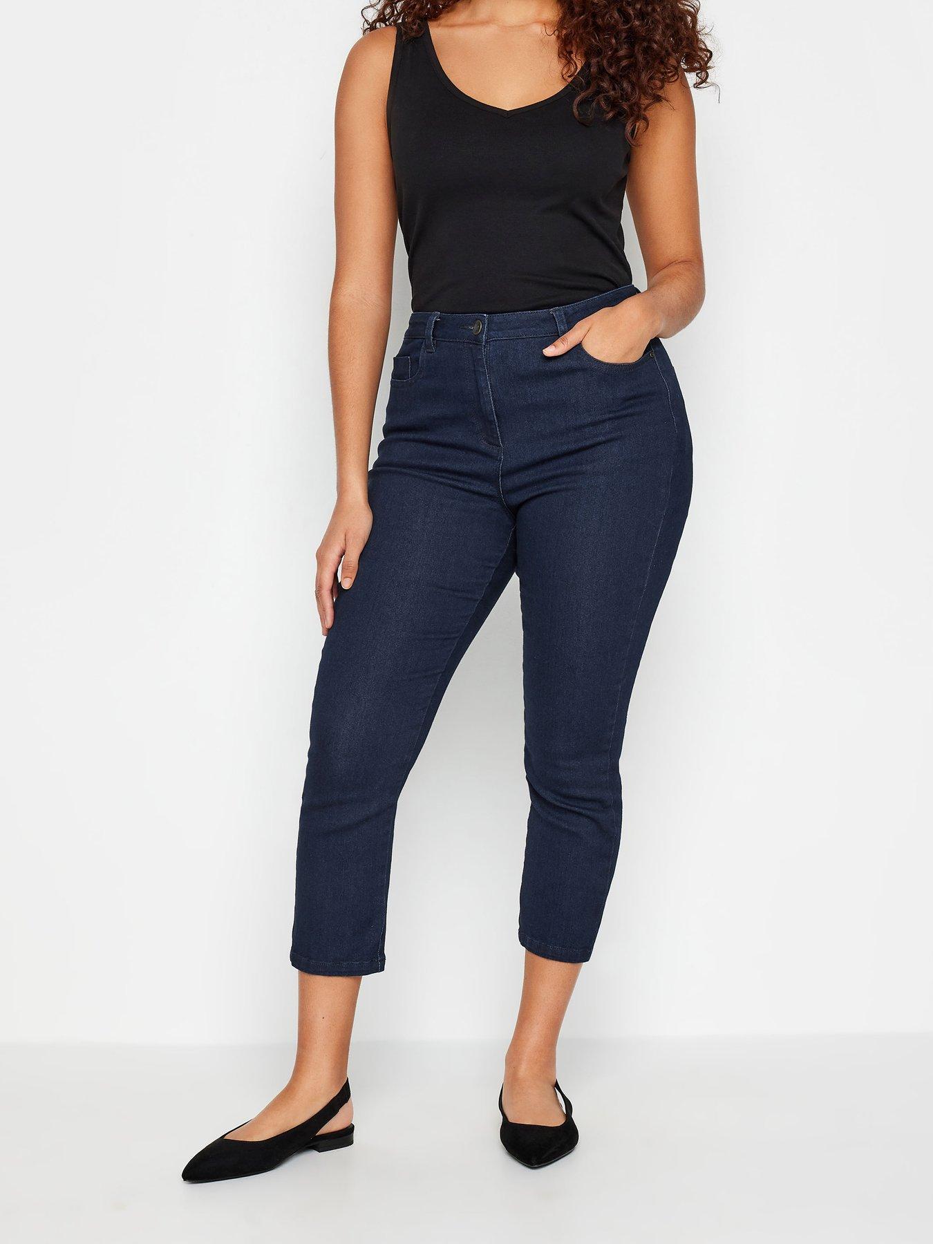 Petite cropped jeans uk store