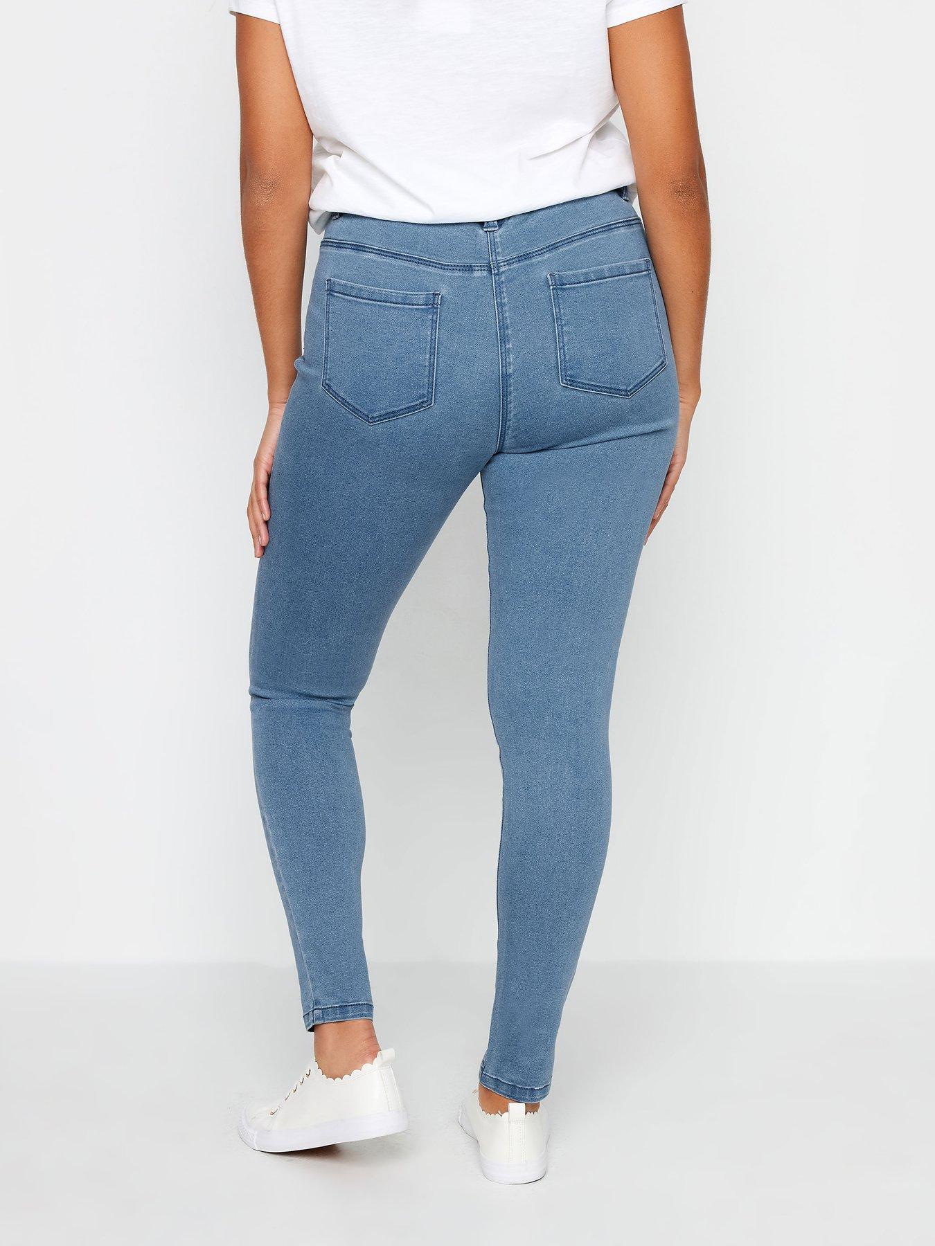Image 2 of 4 of M&Co Petite Petite Light Wash Jegging