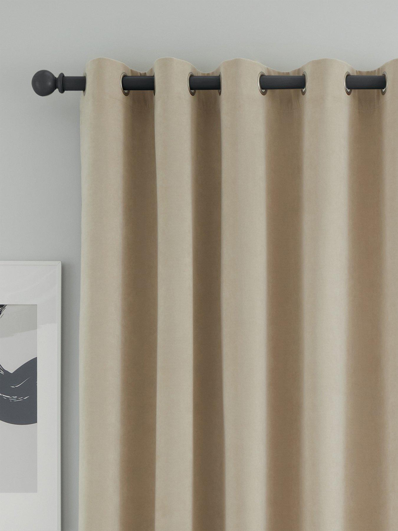 Image 3 of 4 of Catherine Lansfield Wilson Thermal Blackout Eyelet Curtains