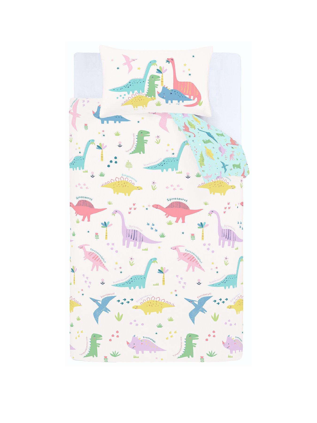 Image 2 of 6 of Catherine Lansfield Dinosaur Friends Duvet Cover Set - Multi