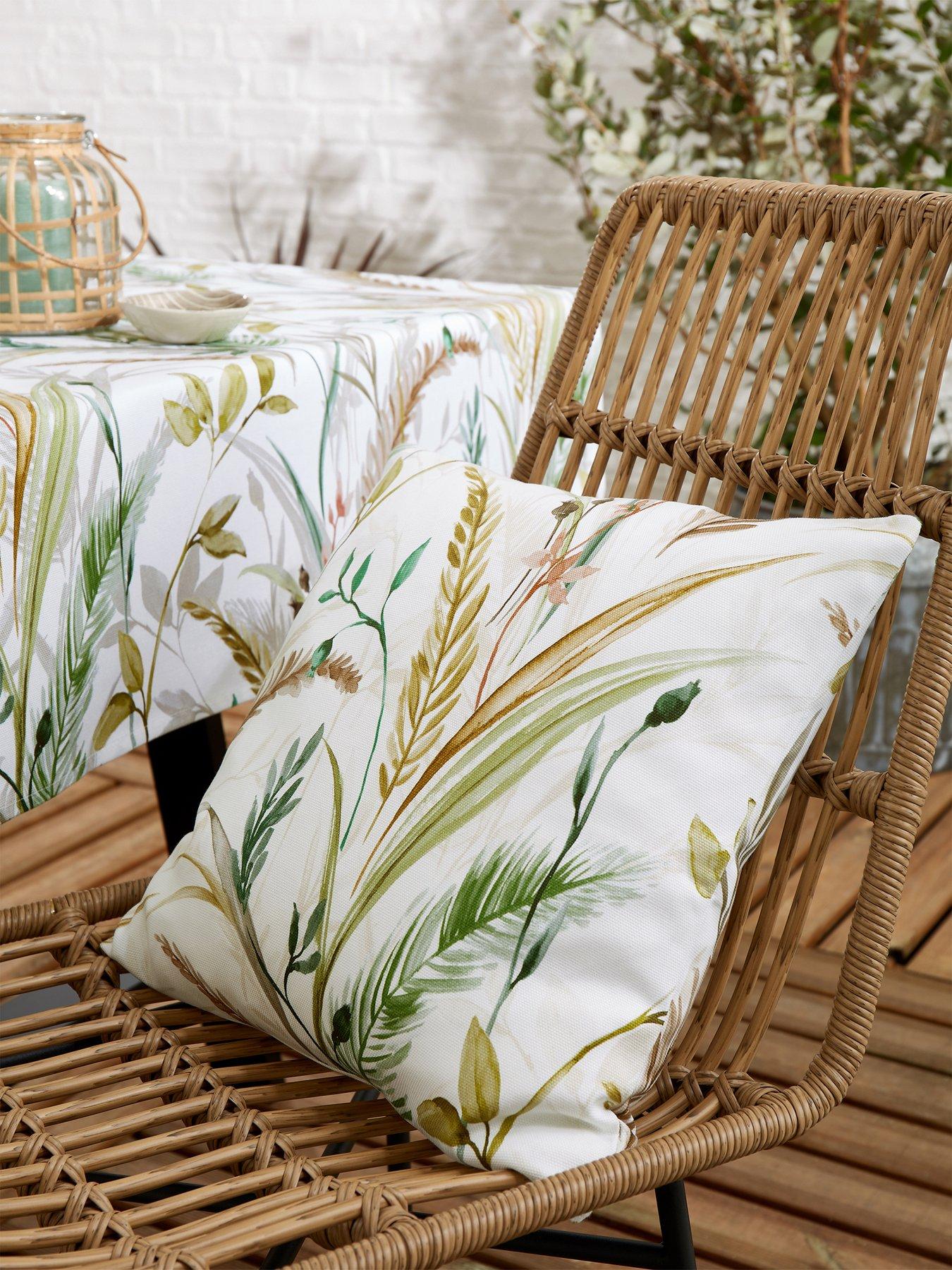 Product photograph of Rhs Ornamental Grasses Indoor Outdoor Cushion from very.co.uk