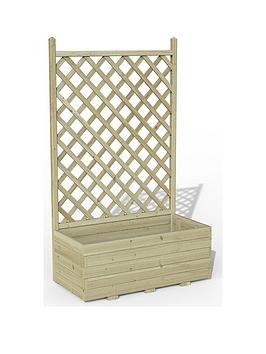 Product photograph of Forest Trellis Planter from very.co.uk