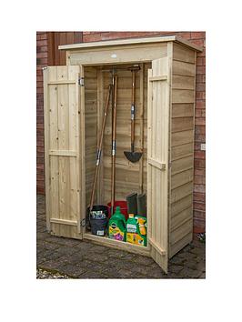 Product photograph of Forest Pent Tall Garden Store - Pressure Treated from very.co.uk