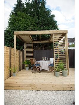 Product photograph of Forest Dining Pergola from very.co.uk