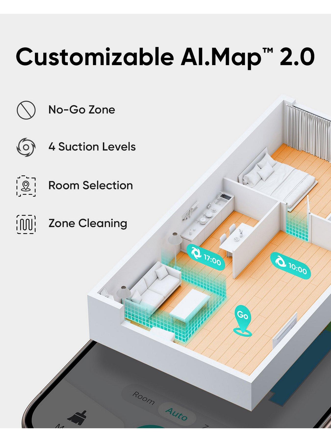 Image 4 of 6 of Eufy RoboVac L60 Hybrid Robotic Vacuum Cleaner