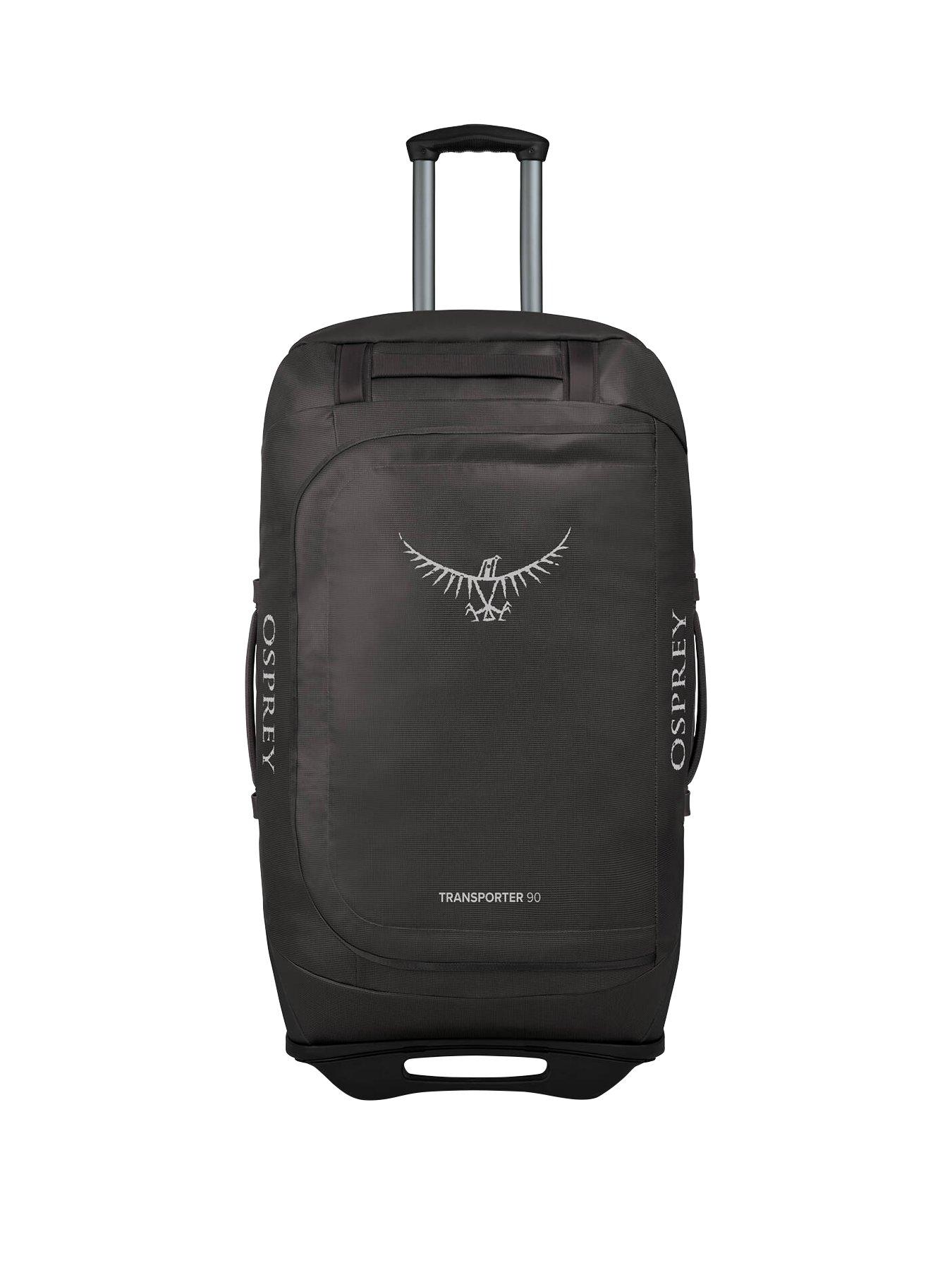 Sac De Voyage Osprey Rolling Transporter 90L - Valise à Roulettes Trolley Noir
