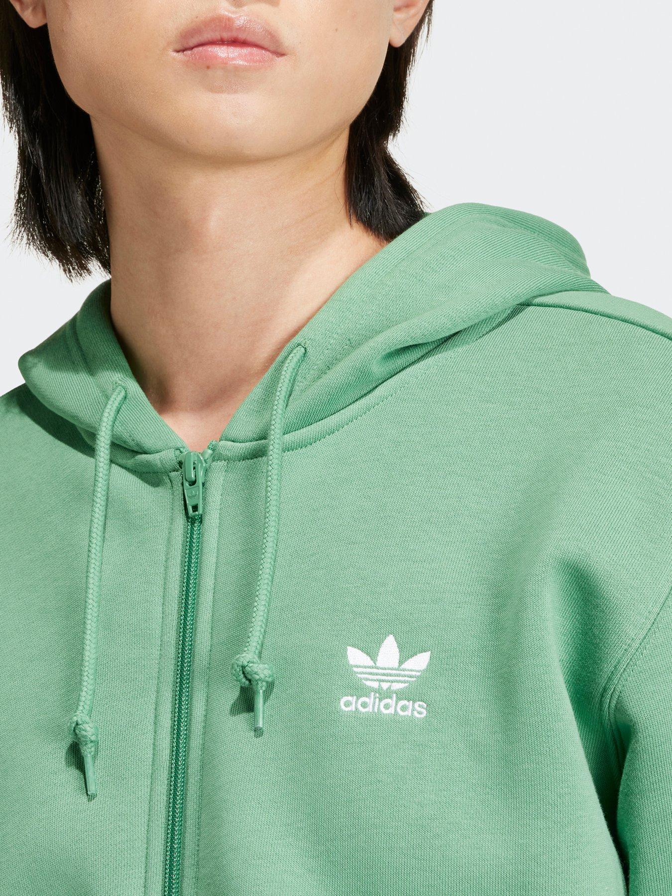 Mens mint green adidas hoodie sale