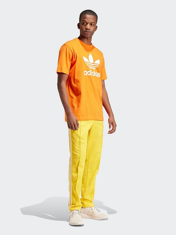 adidas Originals Men's Trefoil T-Shirt - Orange | Very.co.uk