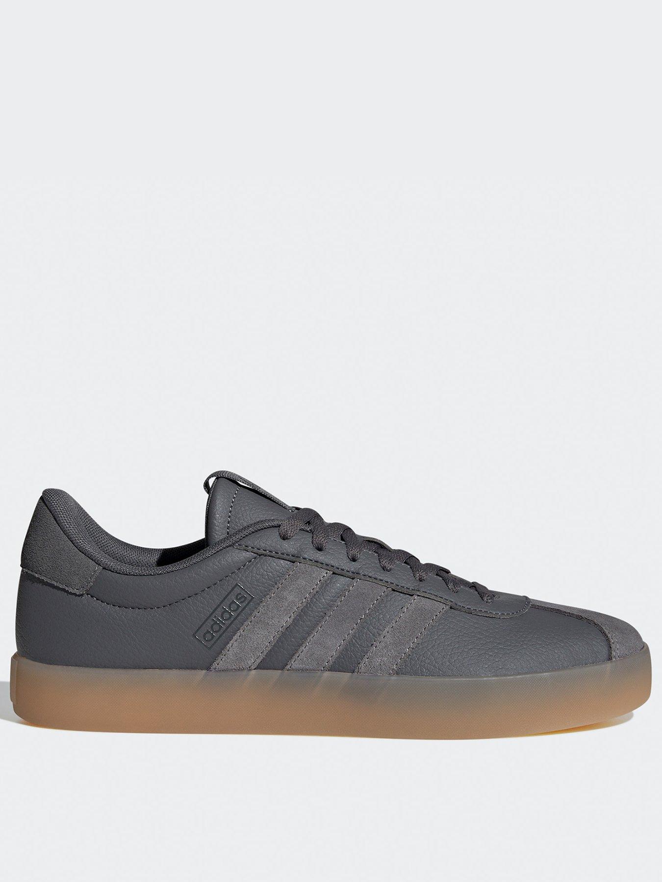 adidas Sportswear Men's VL Court Trainers Dark Grey Very