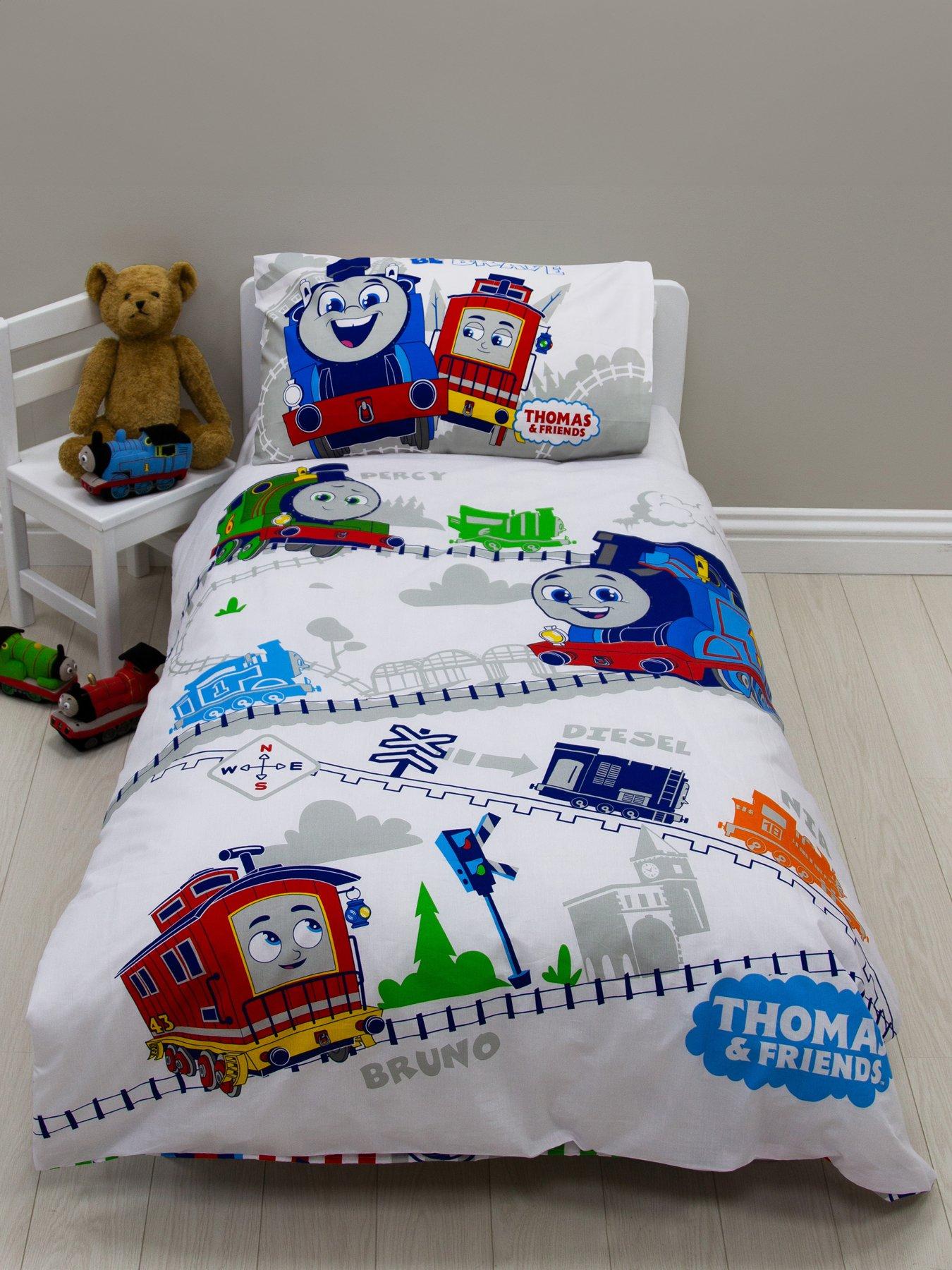 Thomas Friends All Aboard Junior Duvet Cover Set Multi Very